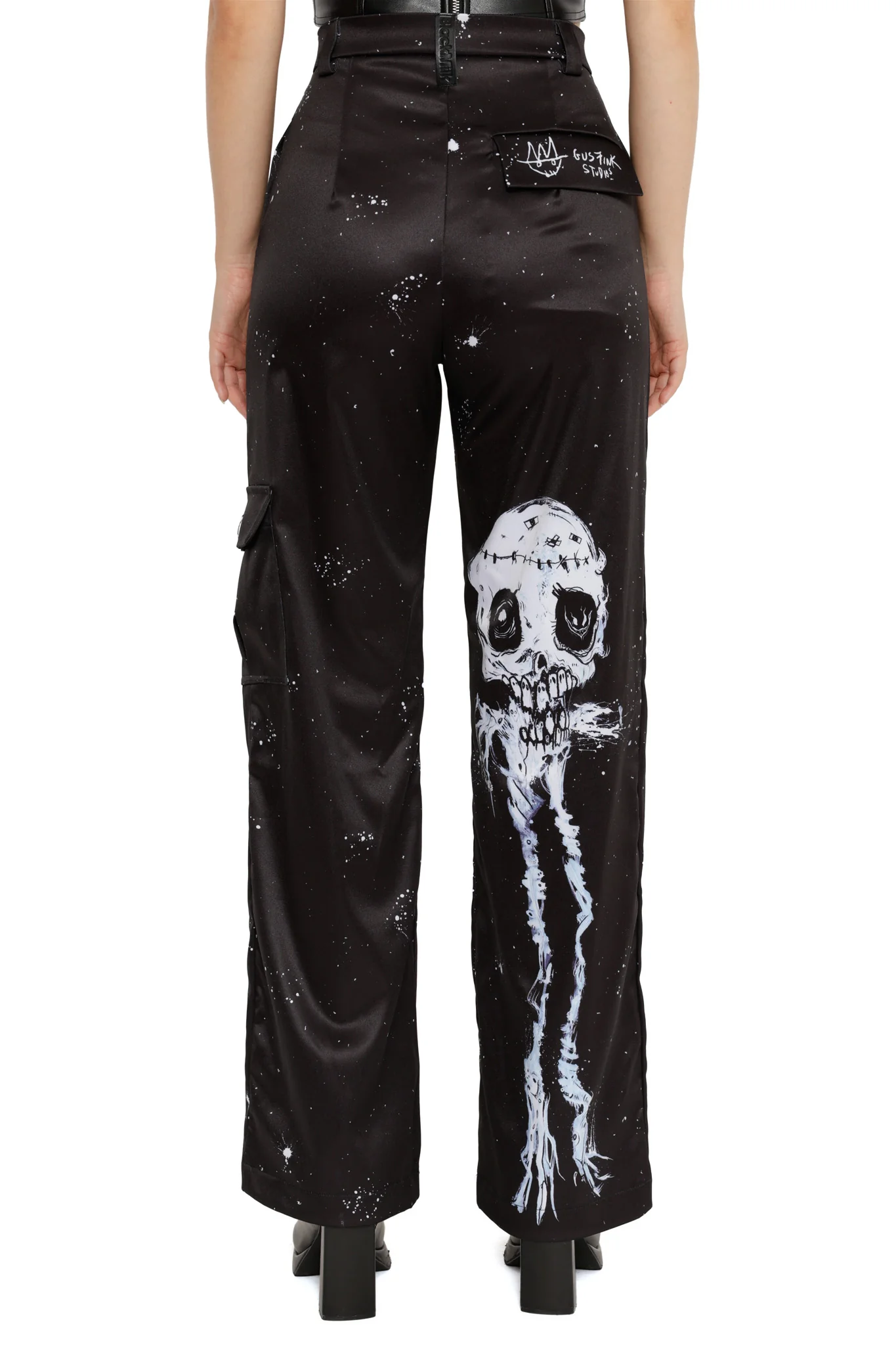 Skulls Straight Leg Cargo Pants - Image 4