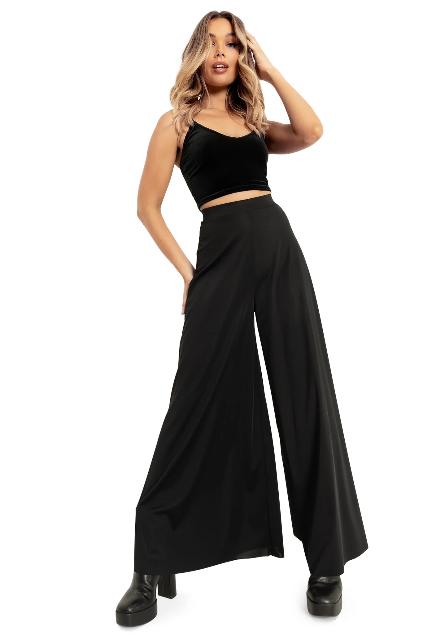 Sleek Palazzo Pants - Image 6