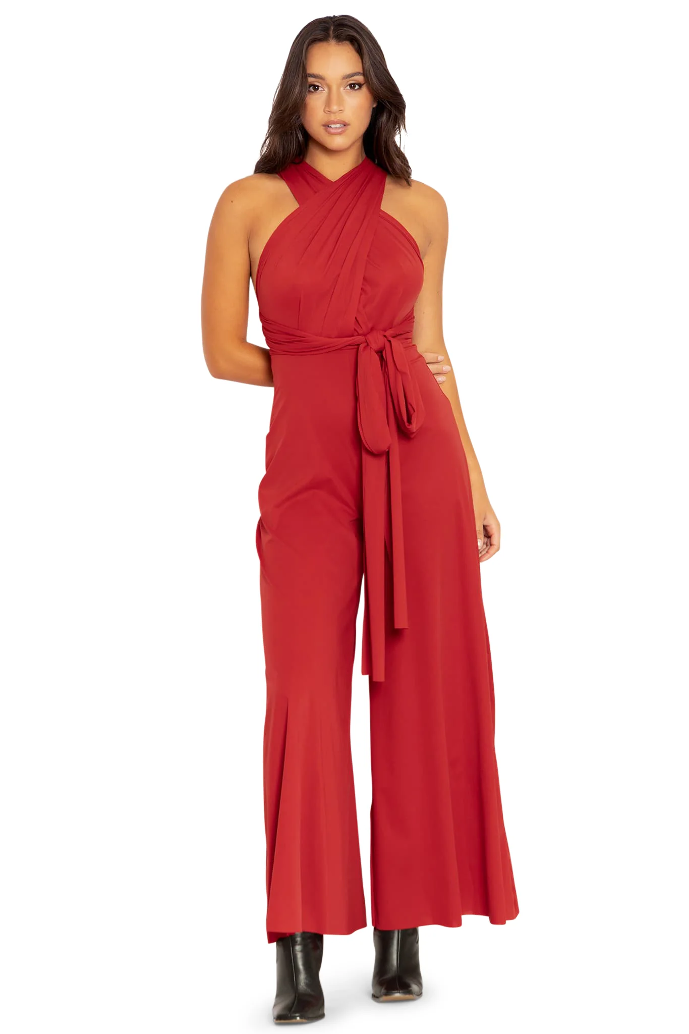 Sleek Pepper Infinity Jumpsuit - Image 6
