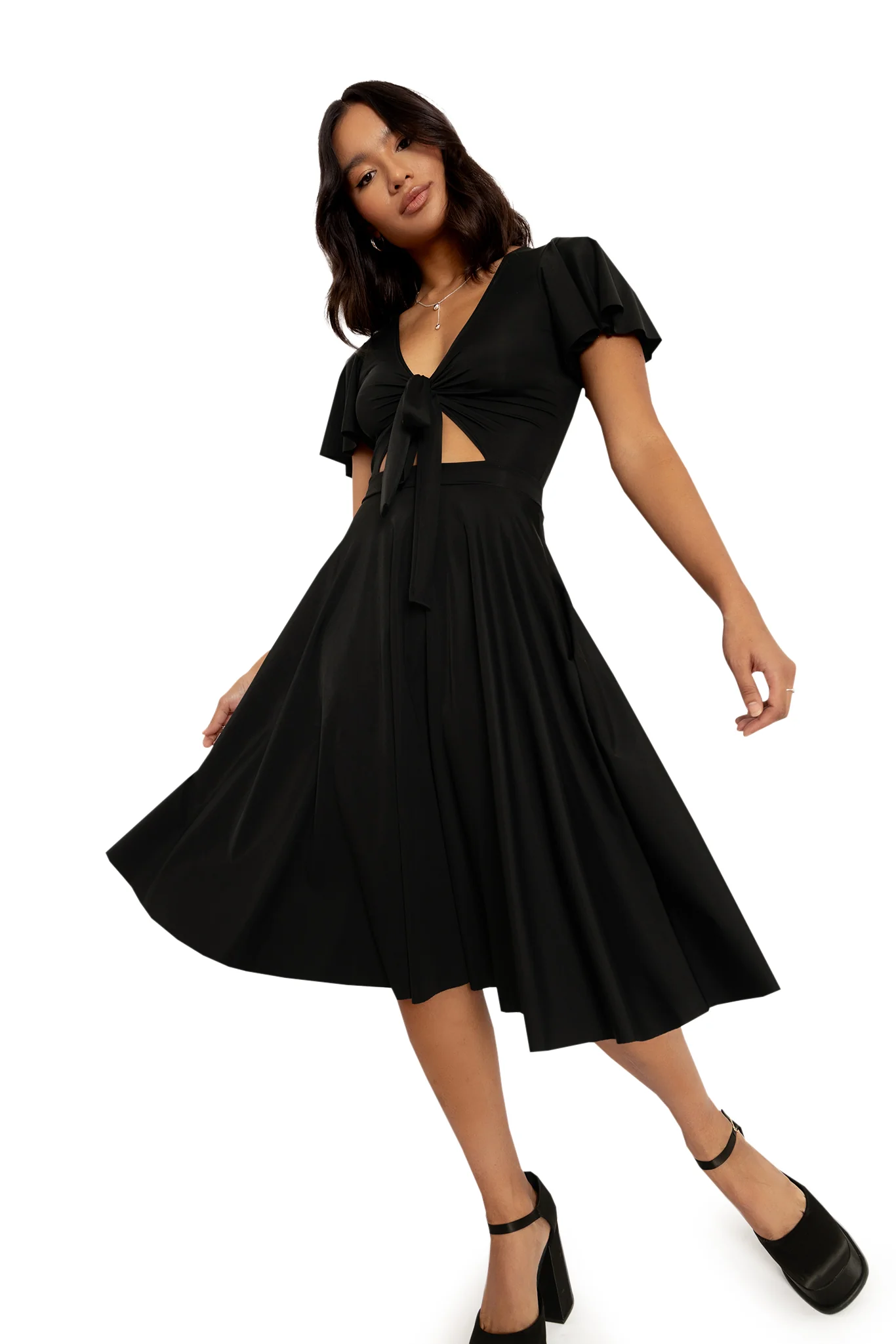 Sleek Rio Midi Dress - Image 5