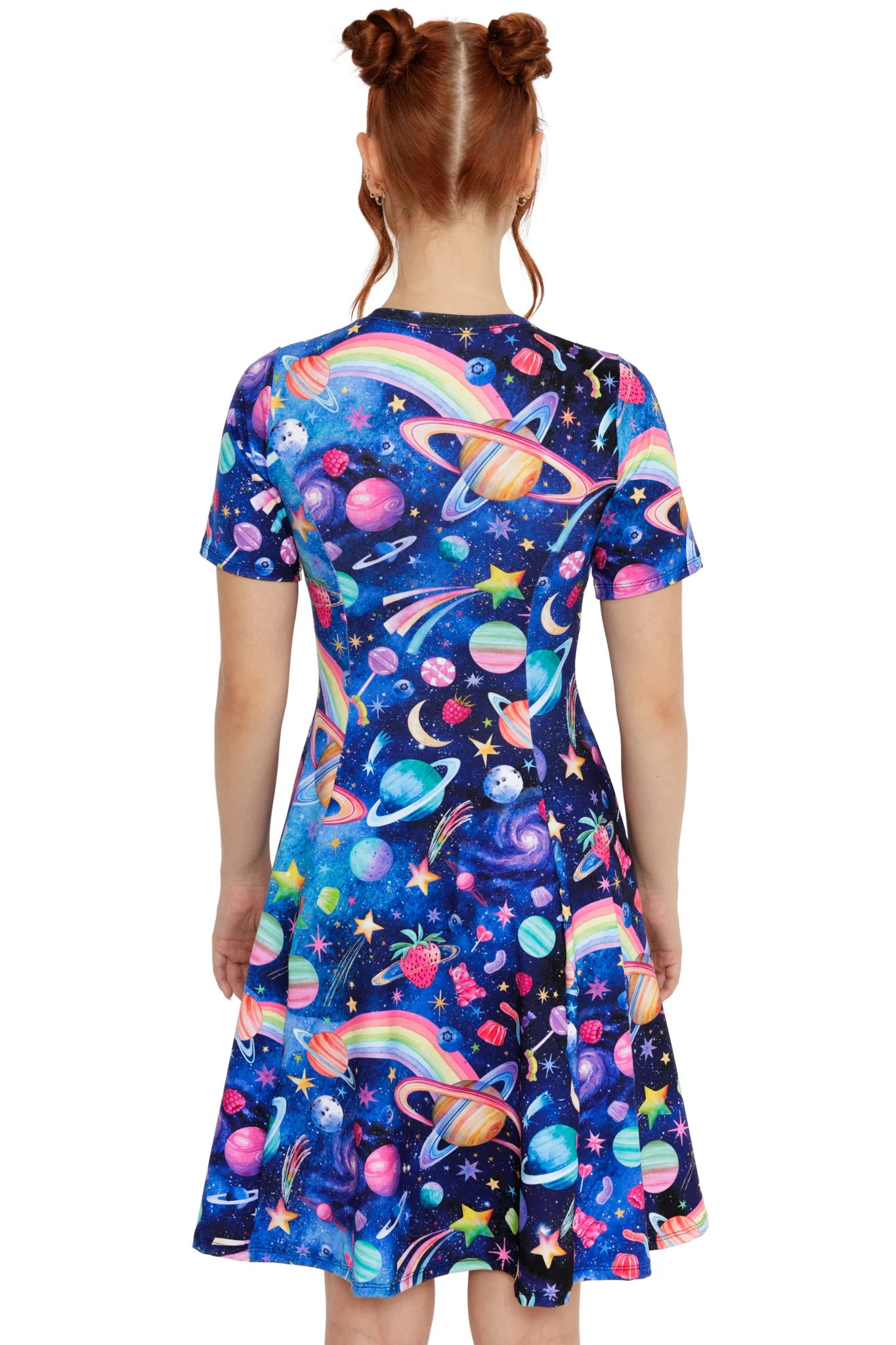 Space Candy Longline Evil Tee Dress - Image 3