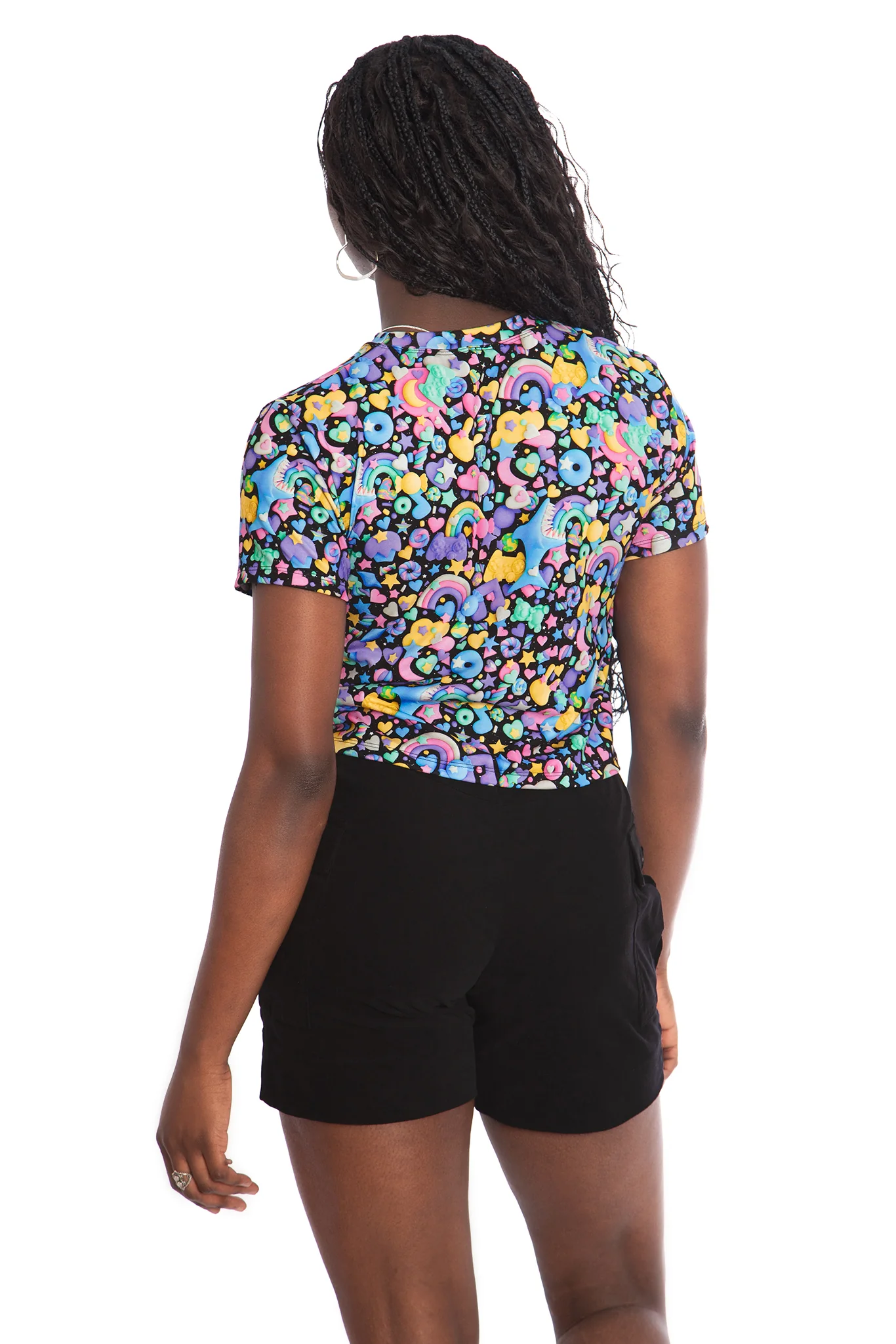 Space Gummies Cropped Tee - Image 2