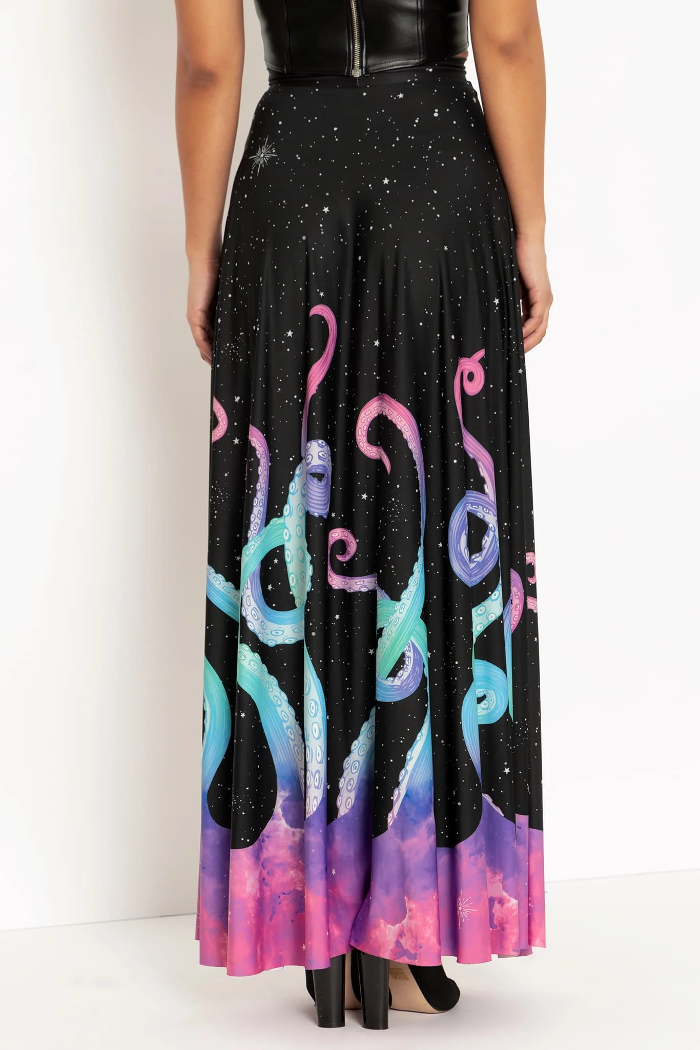 Space Tentacles Maxi Skirt - Image 3