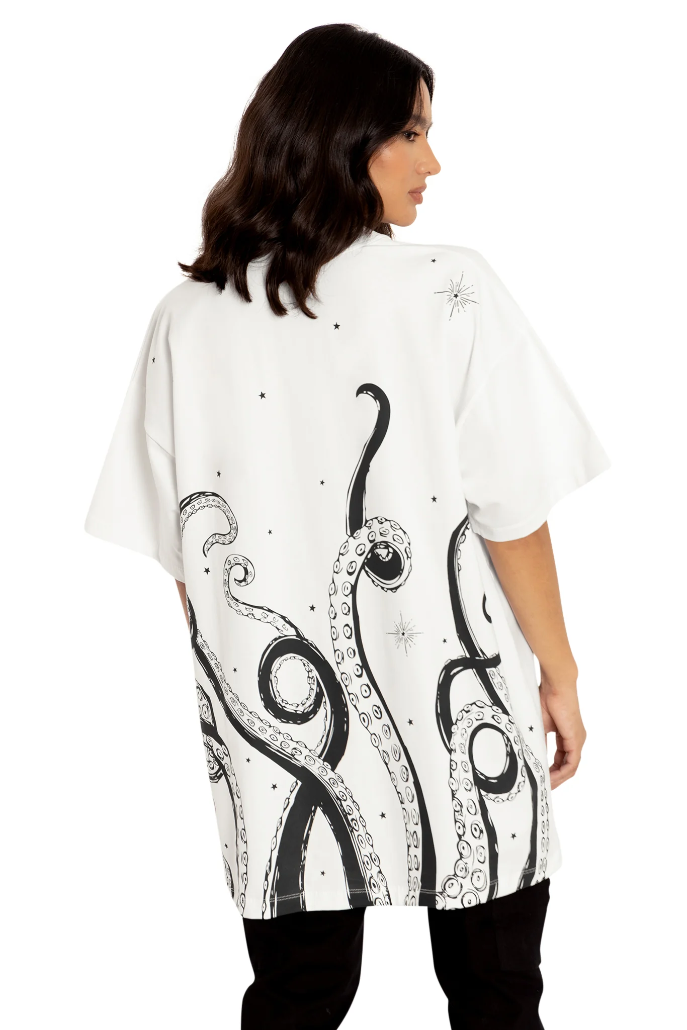 Space Tentacles Mono Giant Tee - Image 2
