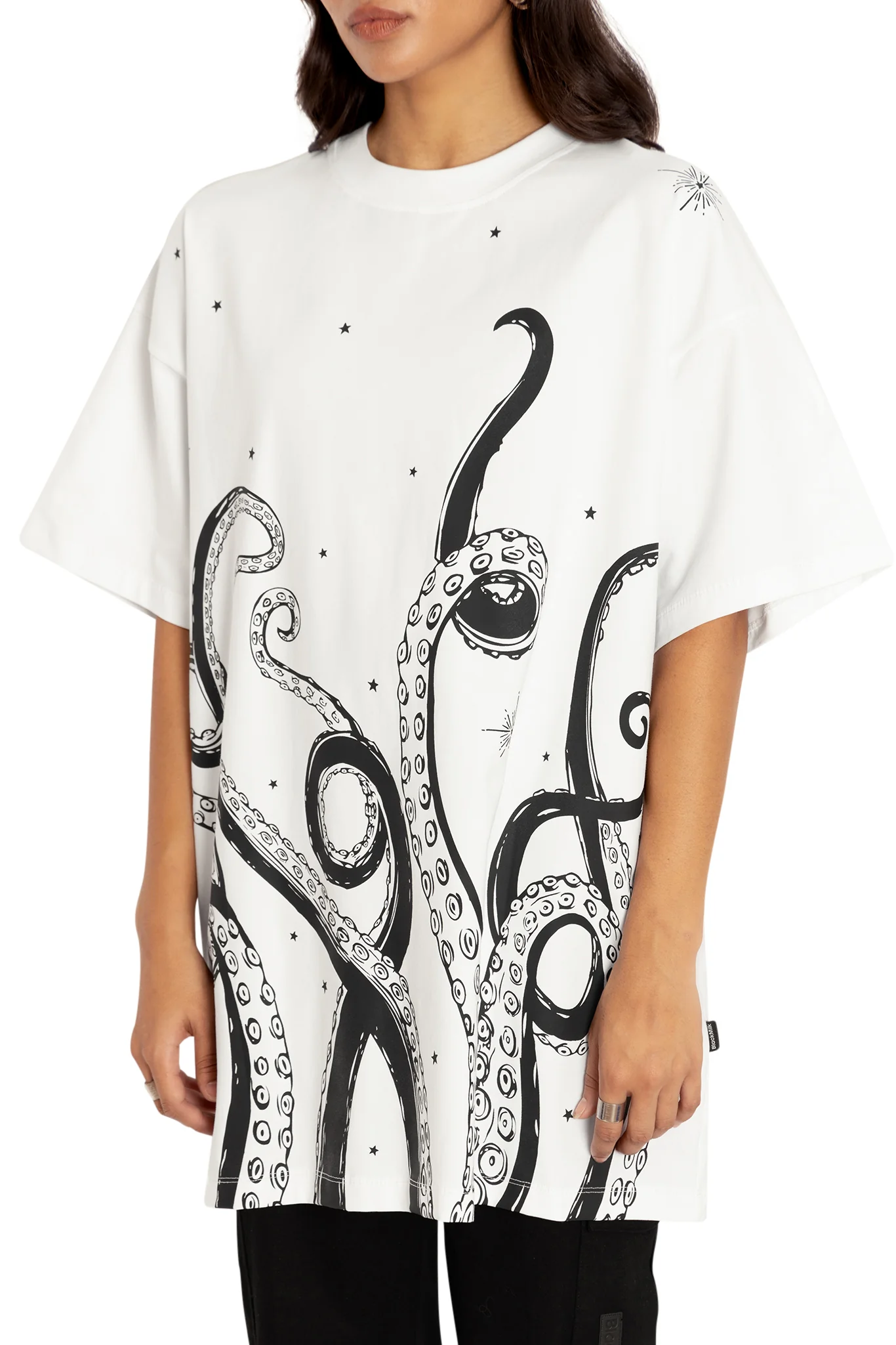 Space Tentacles Mono Giant Tee - Image 3