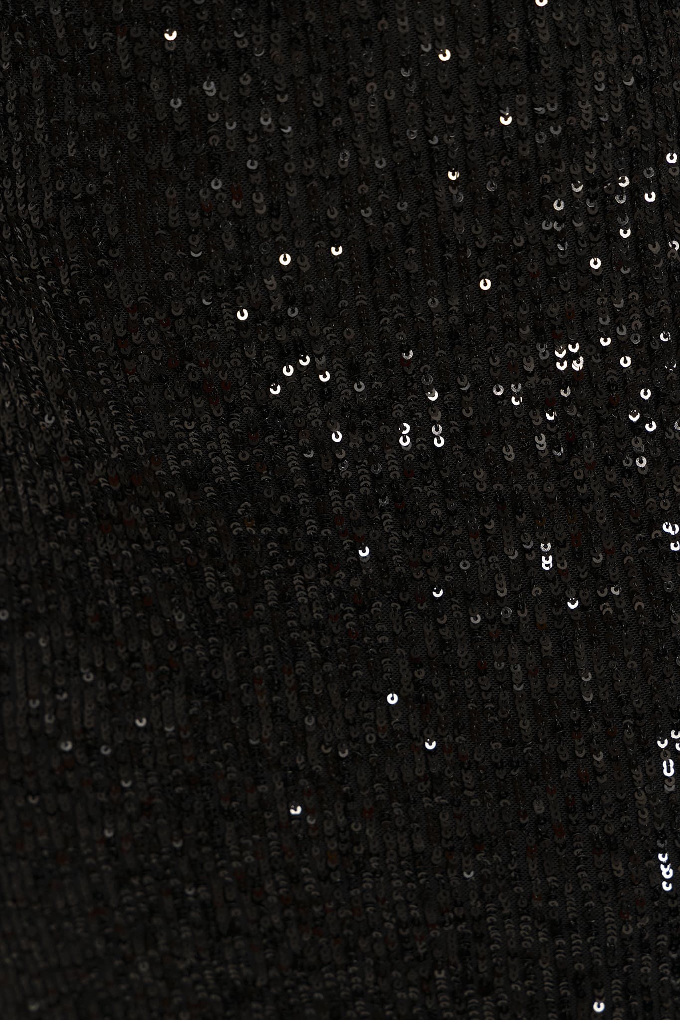 Sparkle Sparkle Black Sequin Lace Back Mini Dress - Image 7