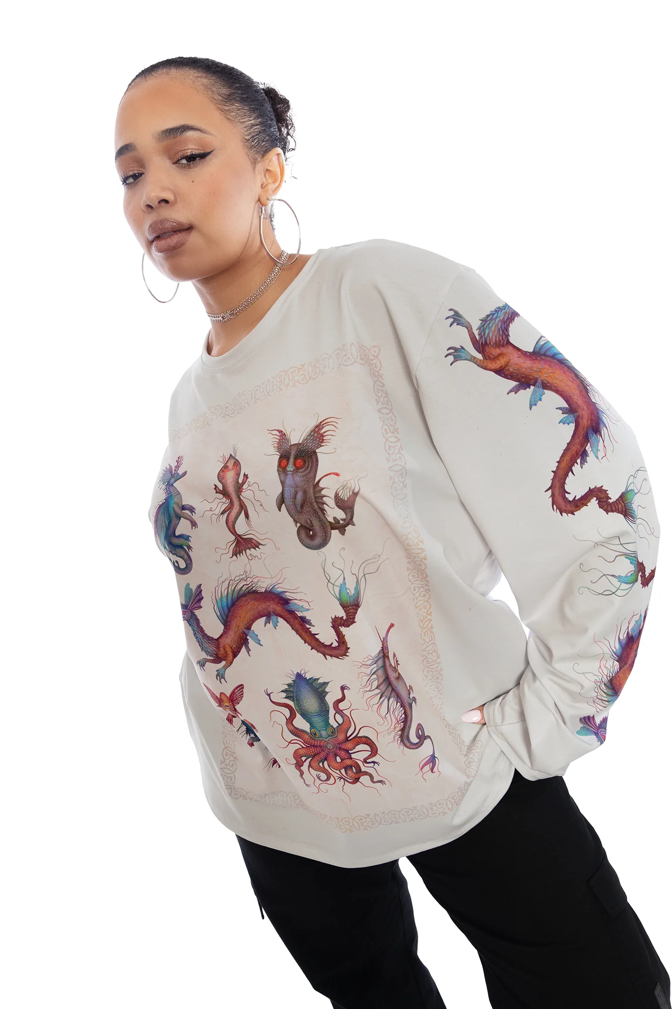 Specimens Long Sleeve Oversized Boyfriend Tee - Image 7