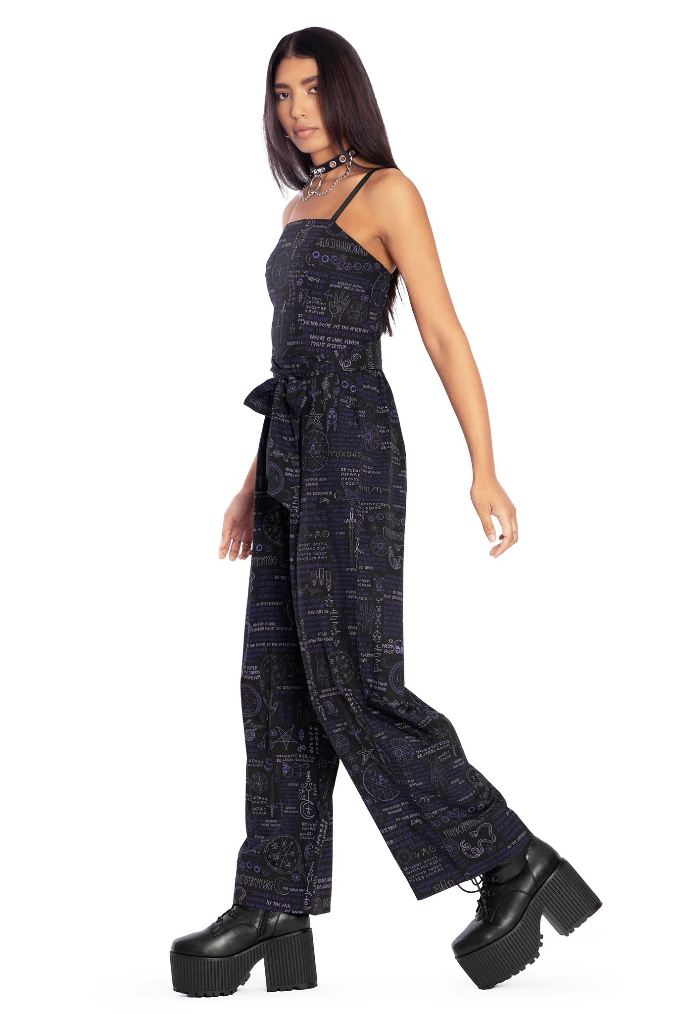 Spellbook Long Picnic Jumpsuit - Image 4