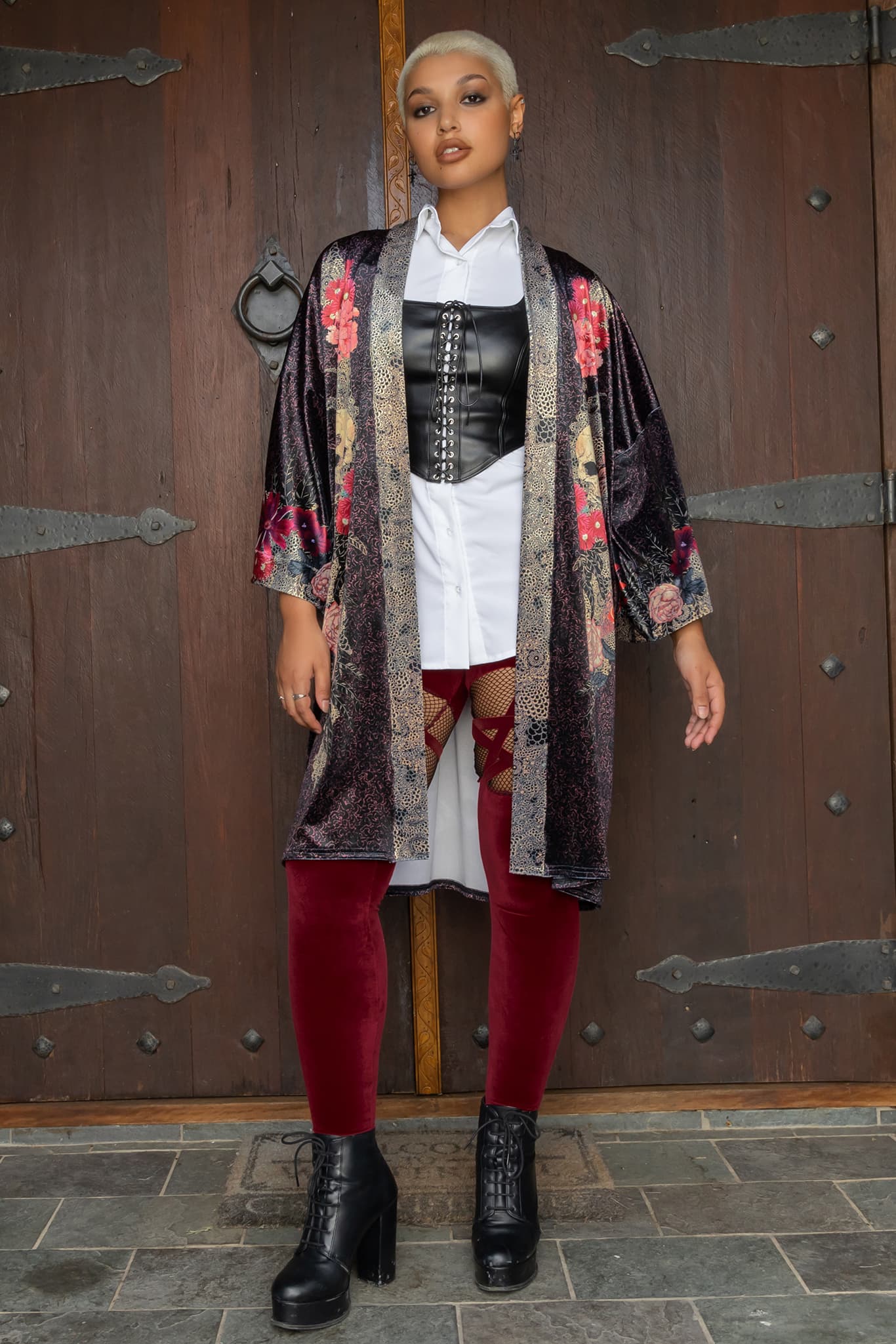 Spirit Of A Dragon Velvet Robe - Image 7