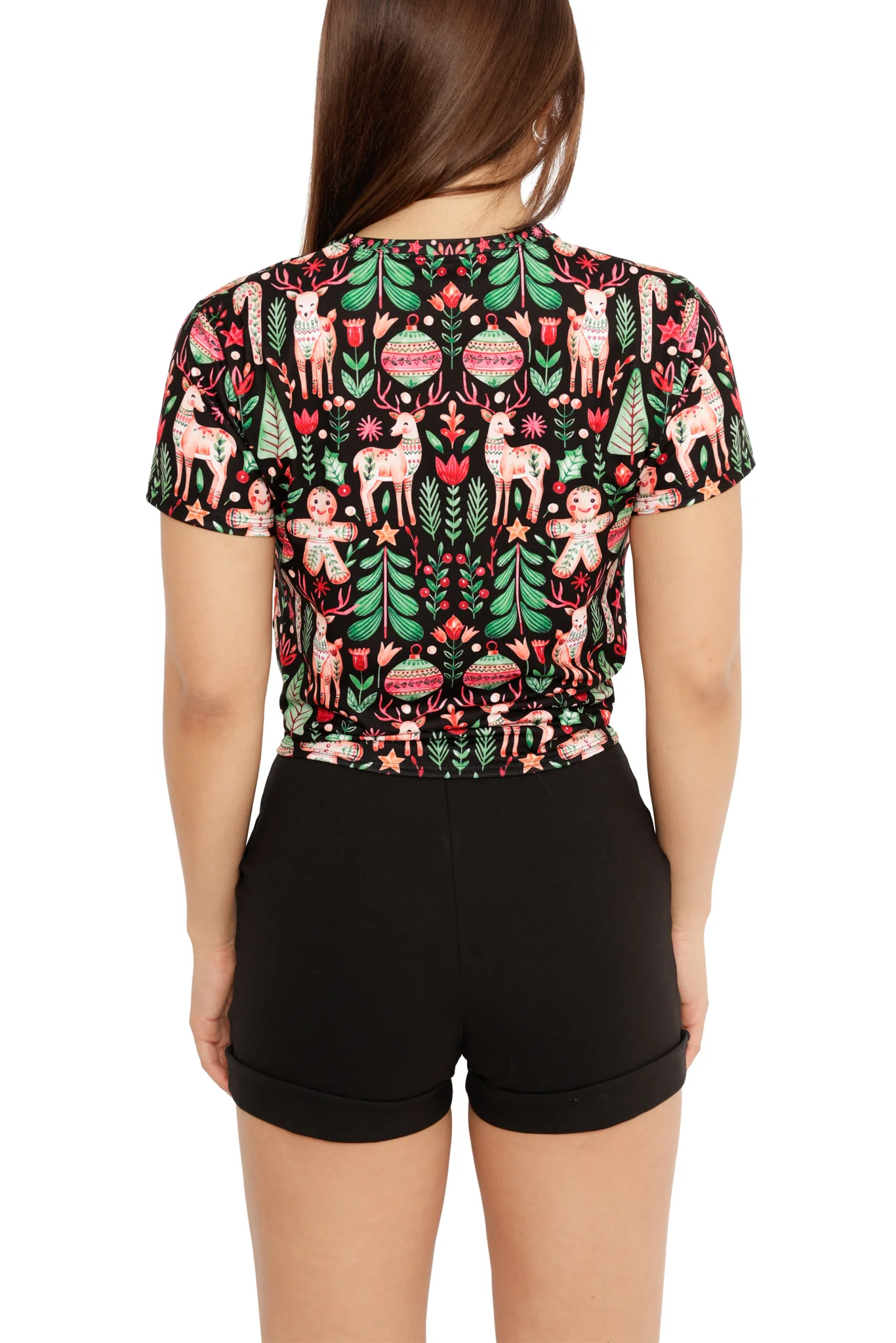 Spruced Up Tie Front Tee - Image 3