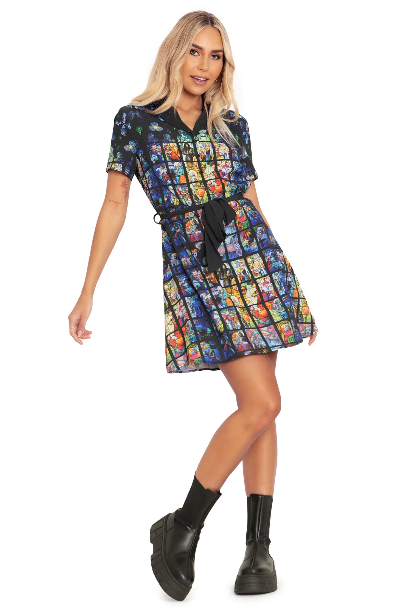 St Vitus Shirt Dress - Image 7