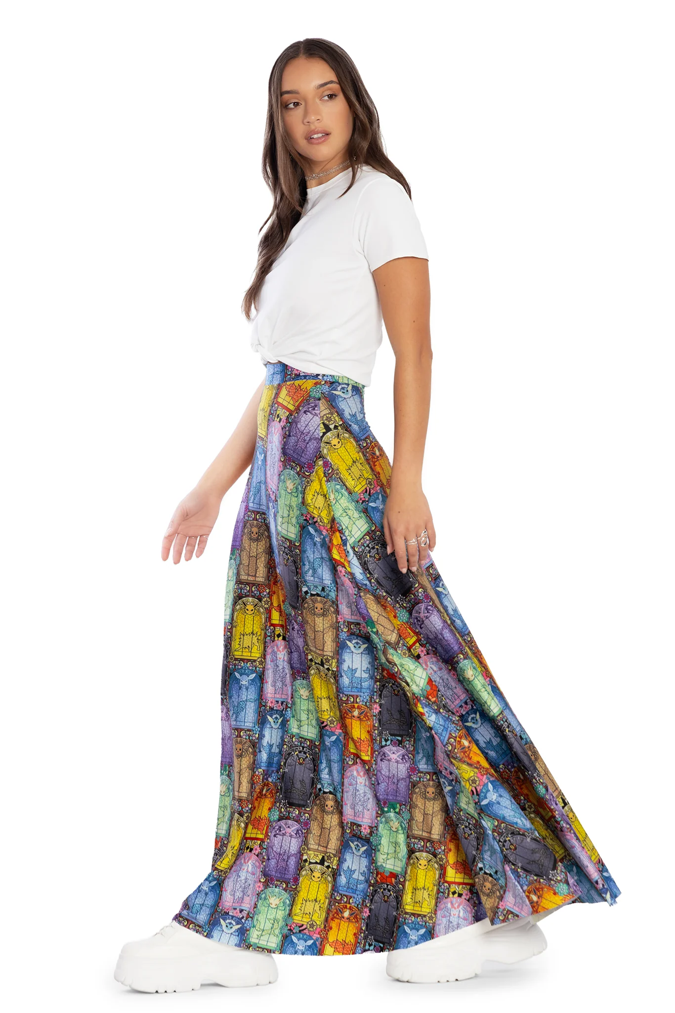 Stained Glass Eevee Maxi Skirt - Image 6