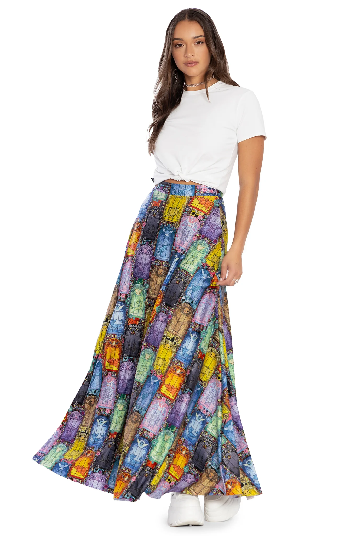 Stained Glass Eevee Maxi Skirt - Image 8