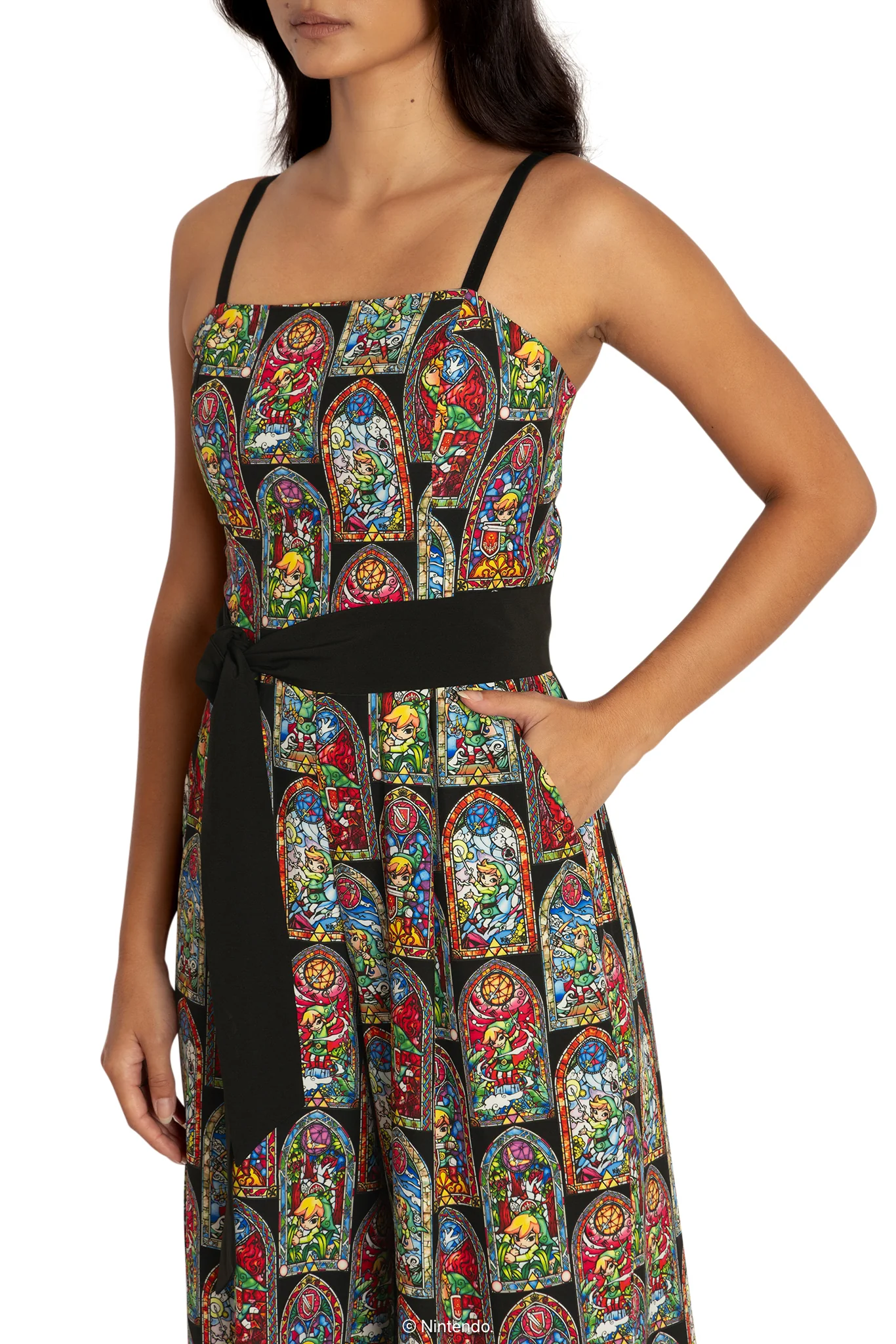 Stained Glass Link Picnic Jumpsuit - Image 3