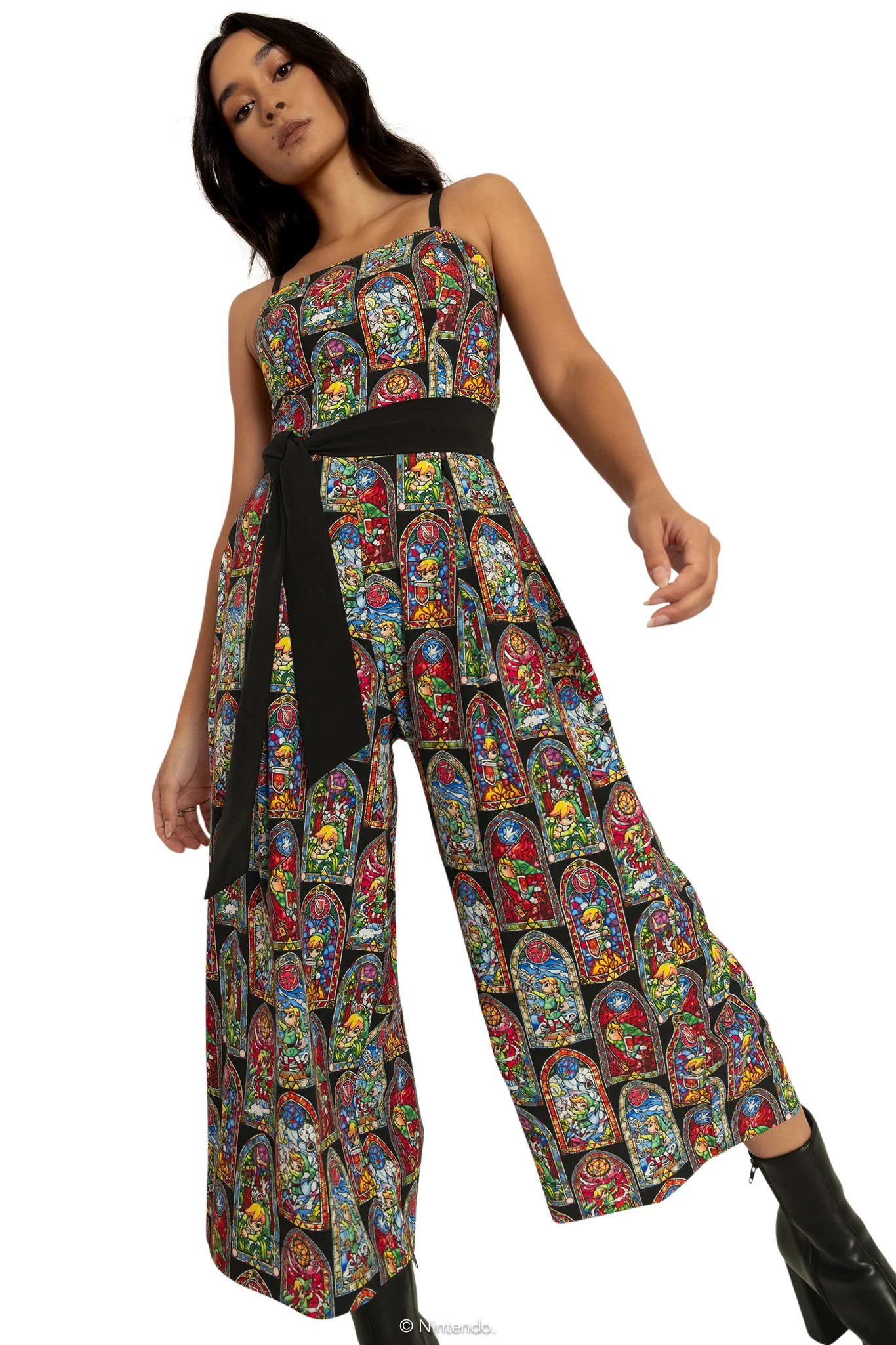 Stained Glass Link Picnic Jumpsuit - Image 7