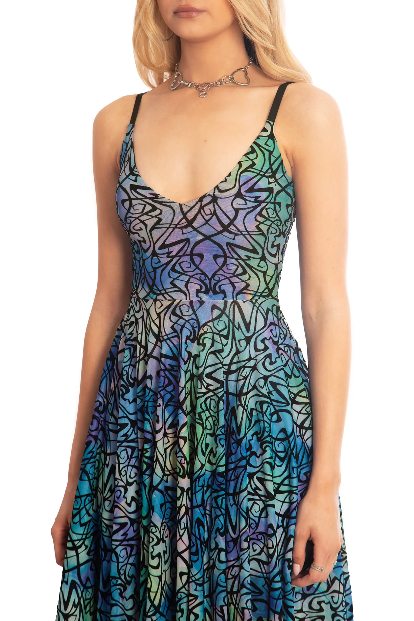 Stained Glass Zaun Handkerchief Dress - Image 3