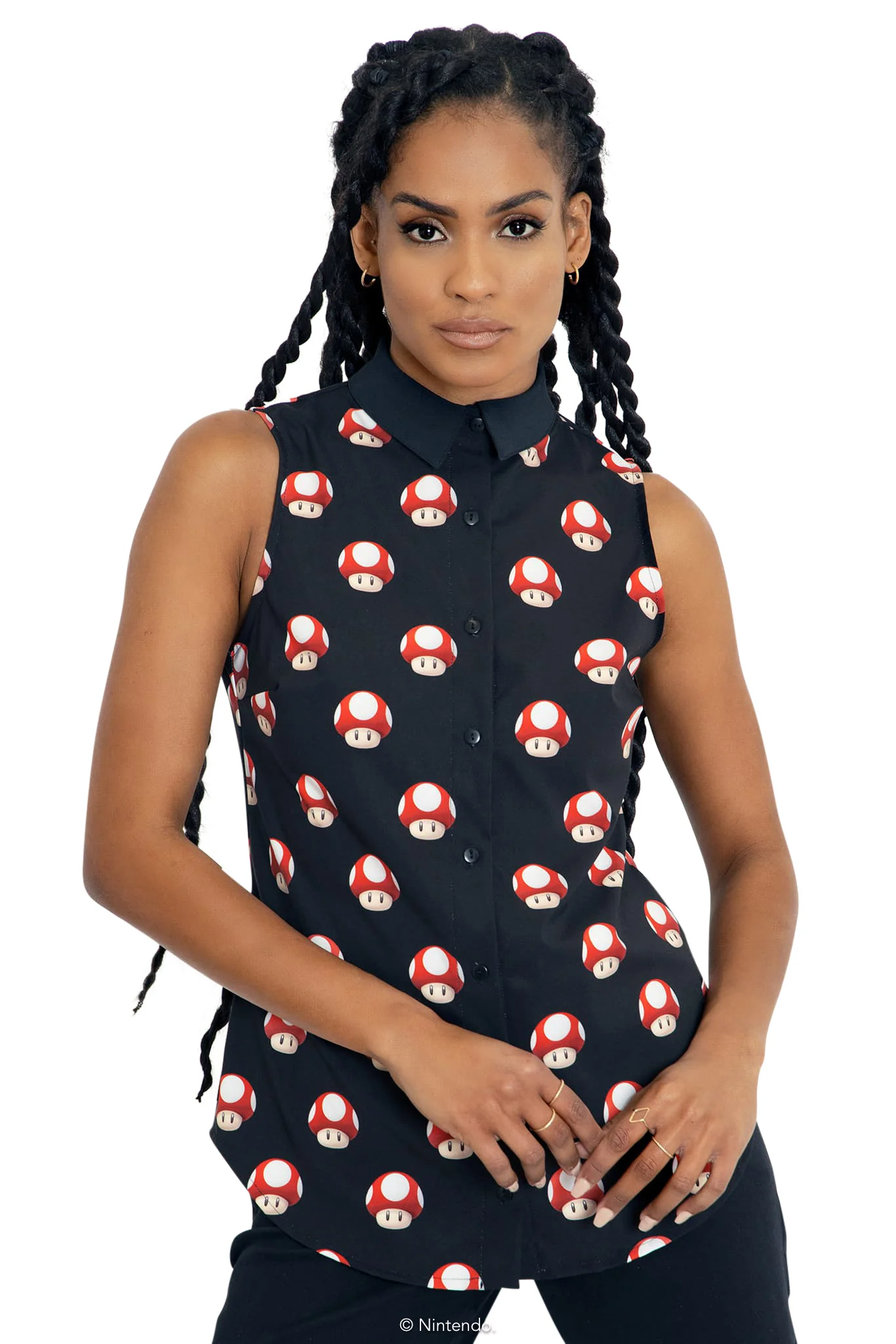 Super Mushrooms Business Time Shirt
