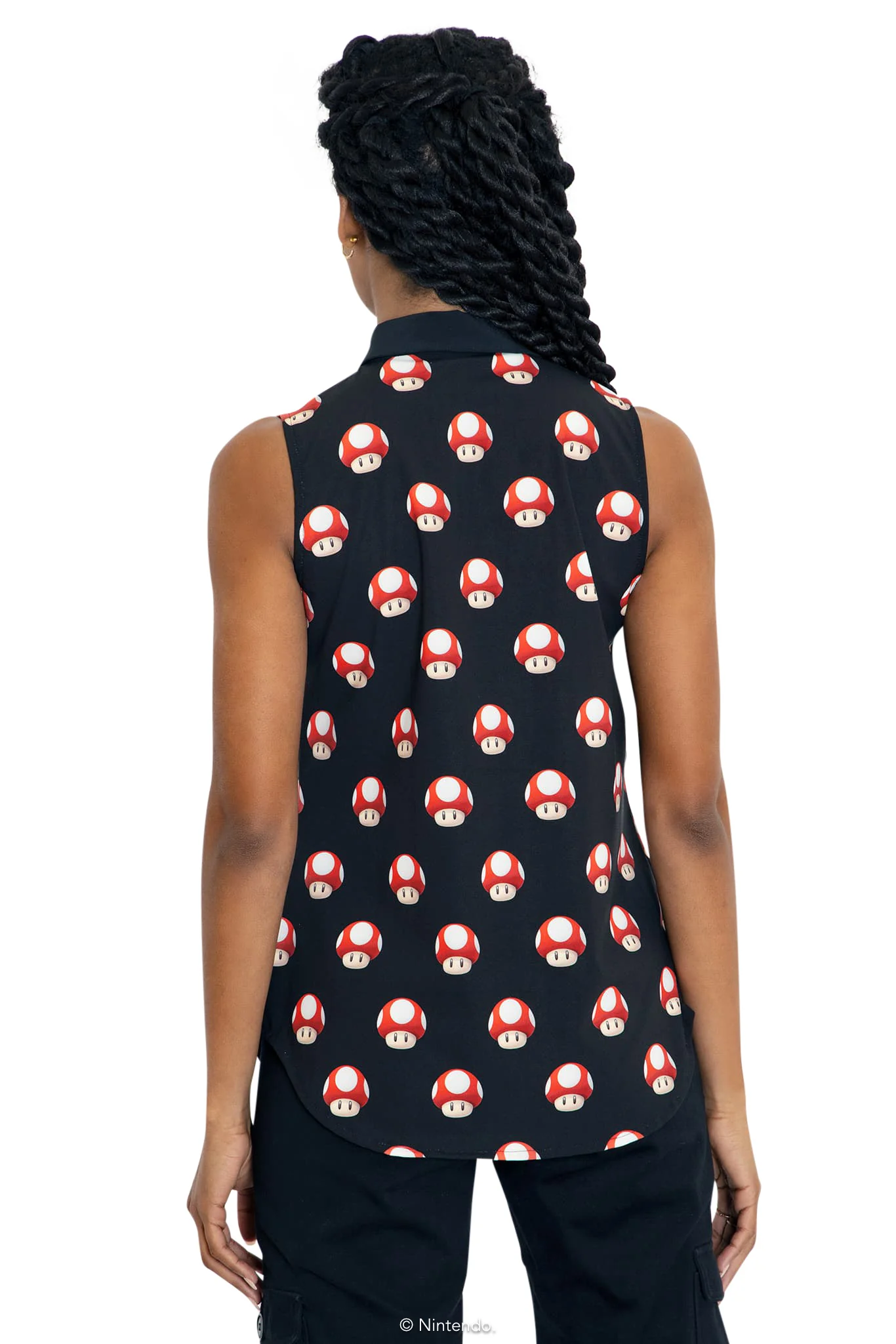 Super Mushrooms Business Time Shirt - Image 2