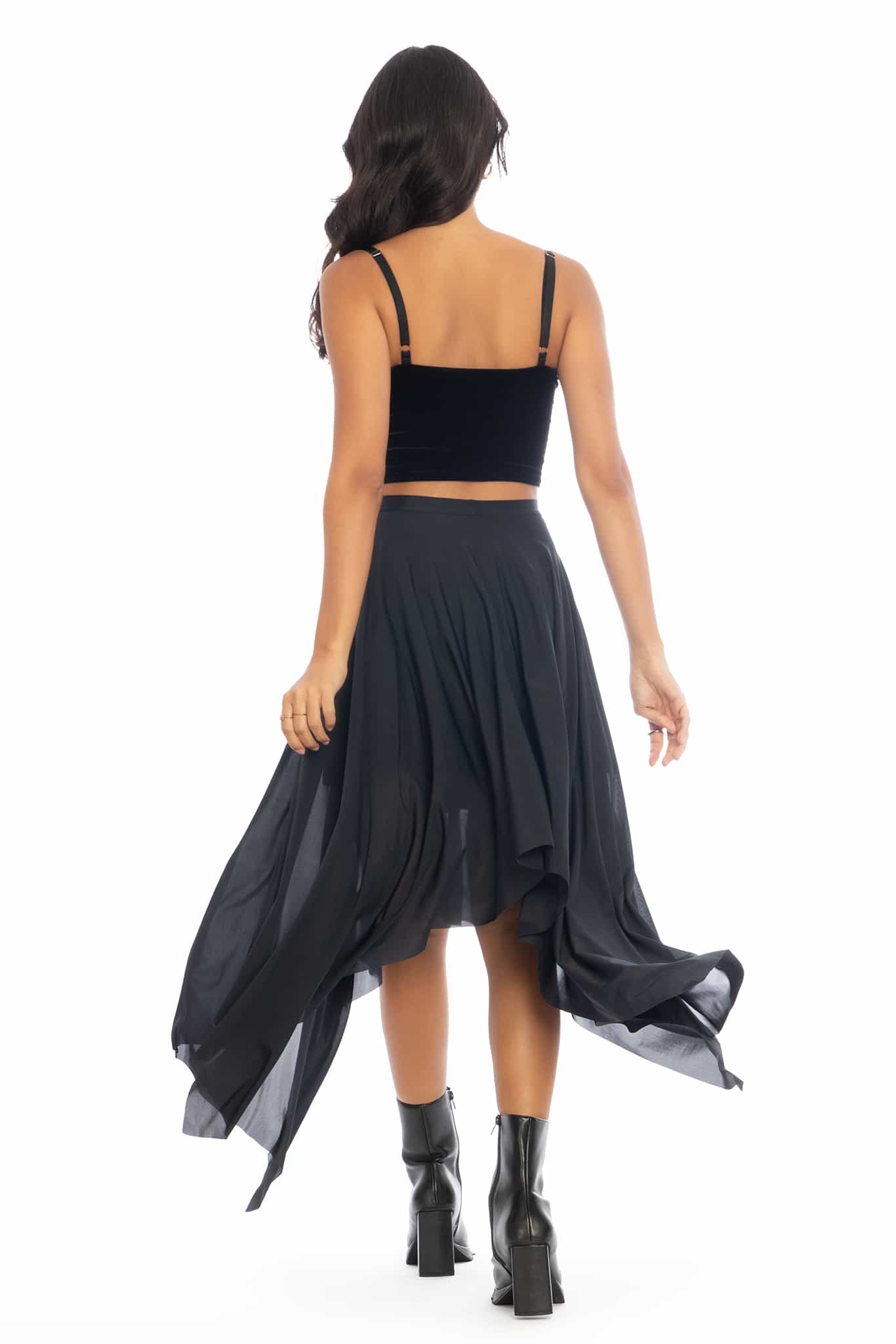 Super Sheer Handkerchief Skirt - Image 2
