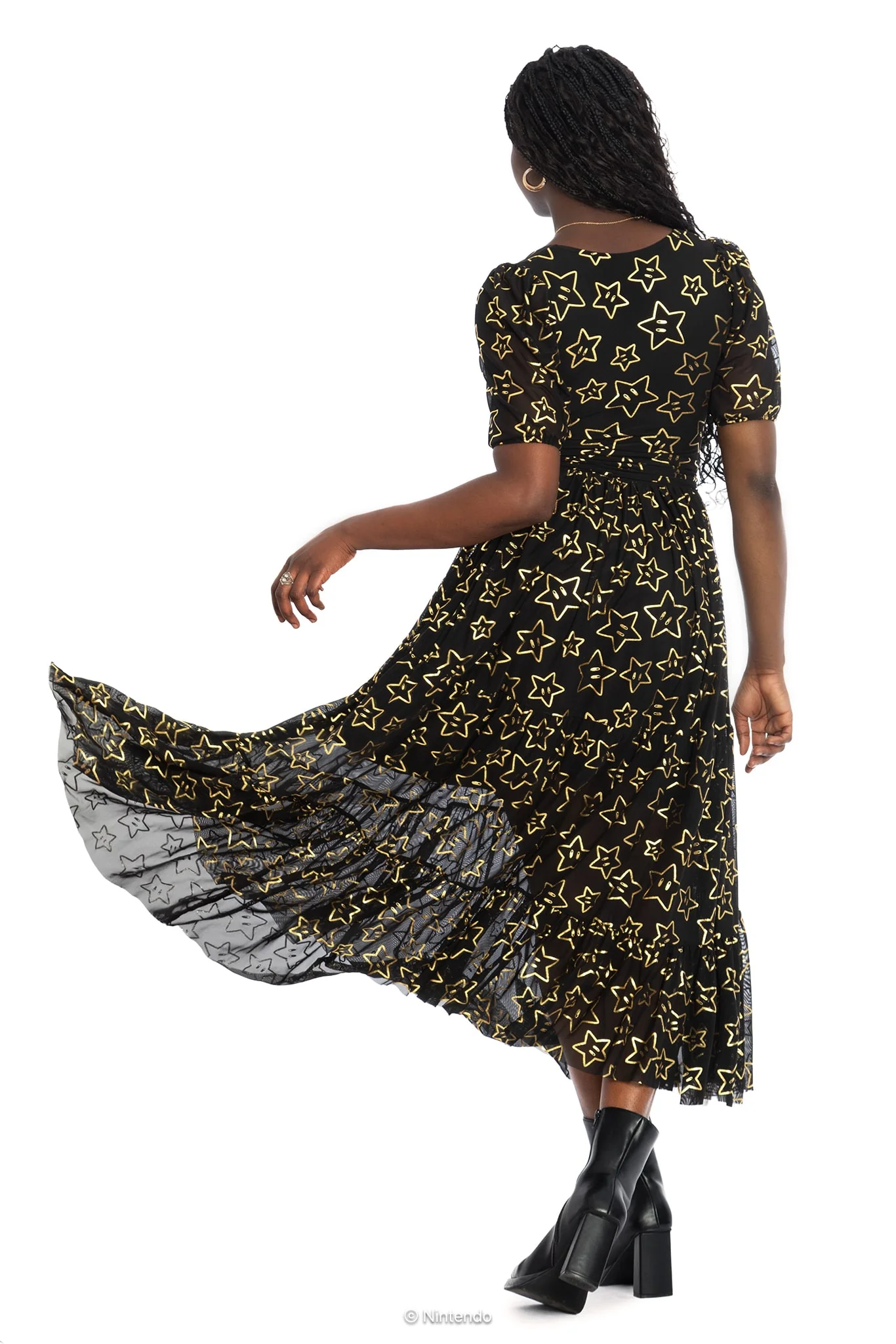 Super Stars Wrap Midaxi Dress - Image 2