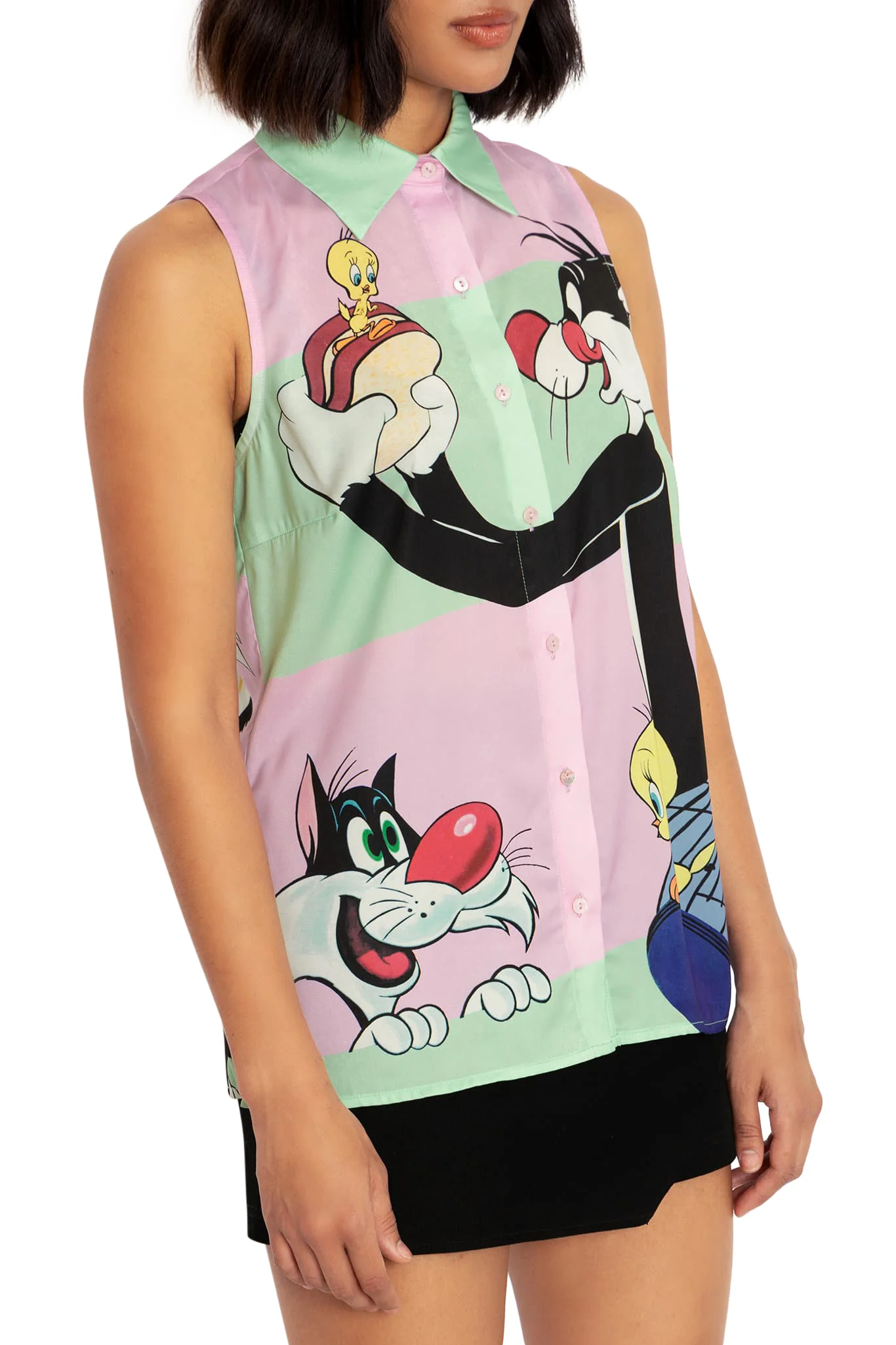 Sylvester And Tweety Work It Shirt - Image 3