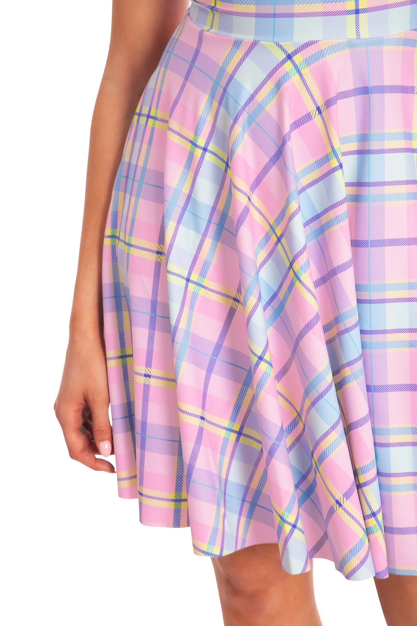 Tartan Candy Scoop Longline Dress - Image 5