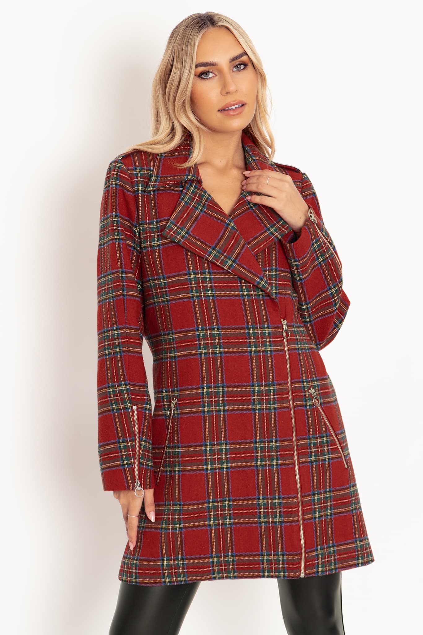 Tartan Flame Coat - Image 6