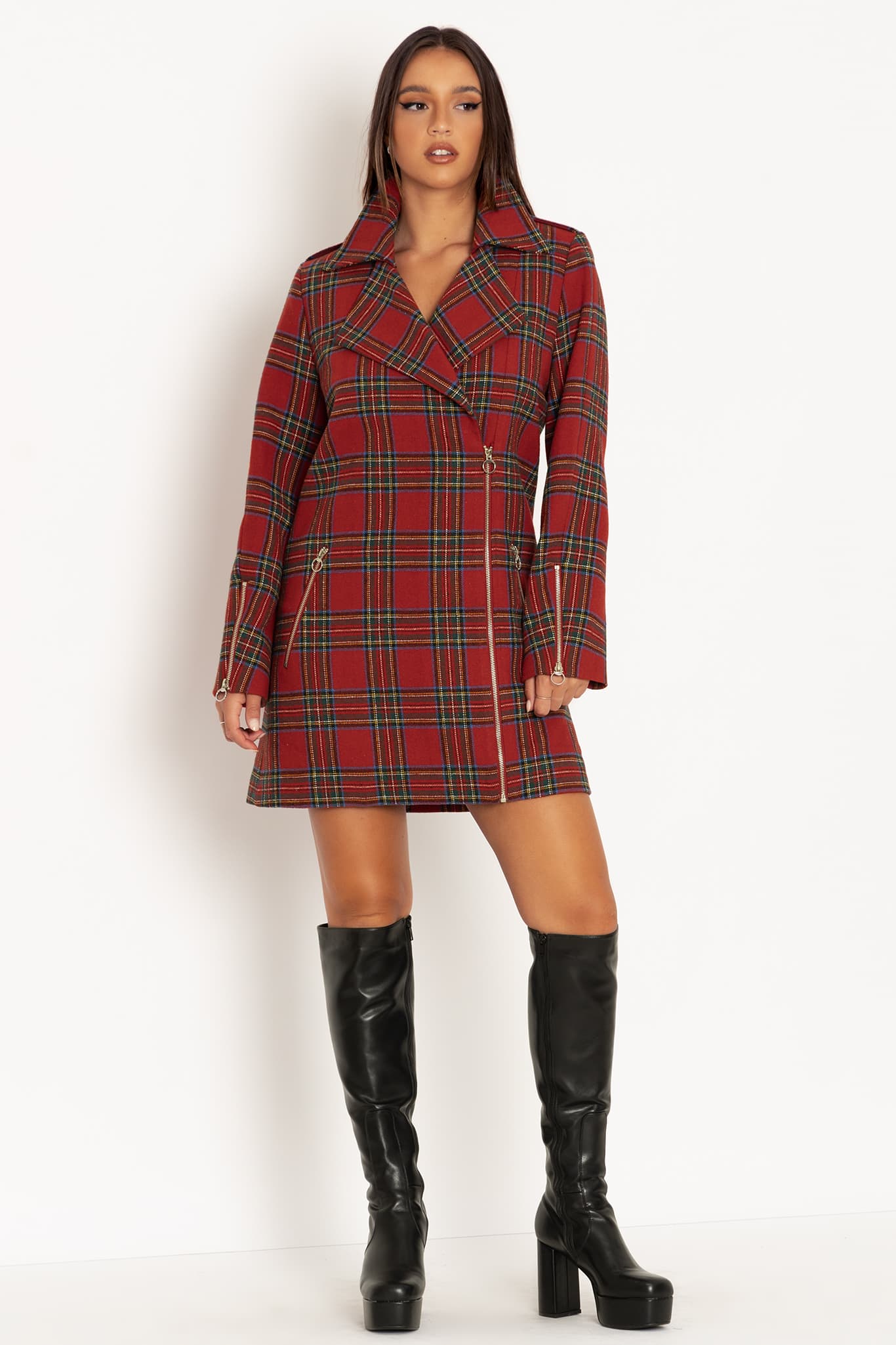 Tartan Flame Coat - Image 9