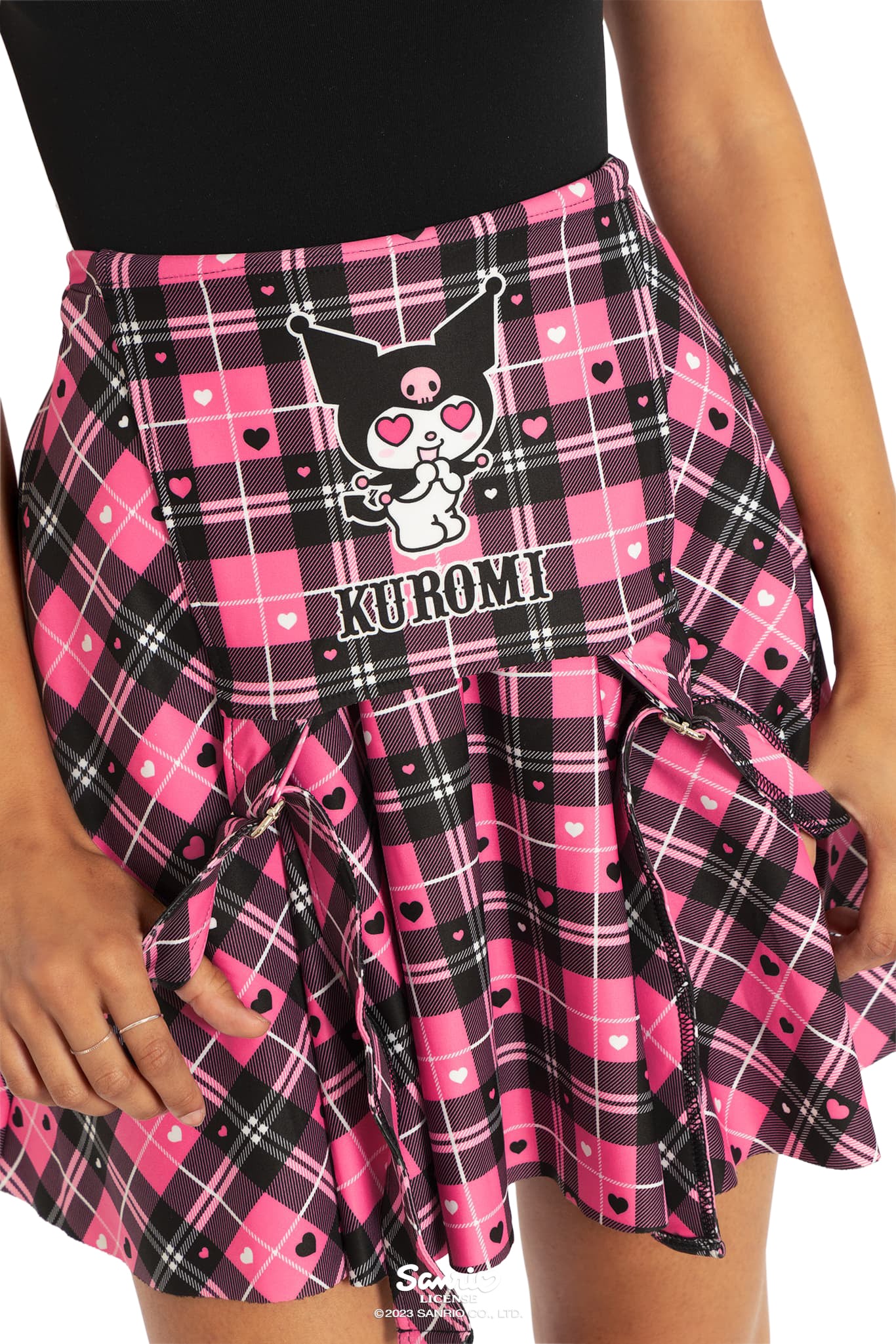 Tartan Kuromi Apron Dress - Image 4