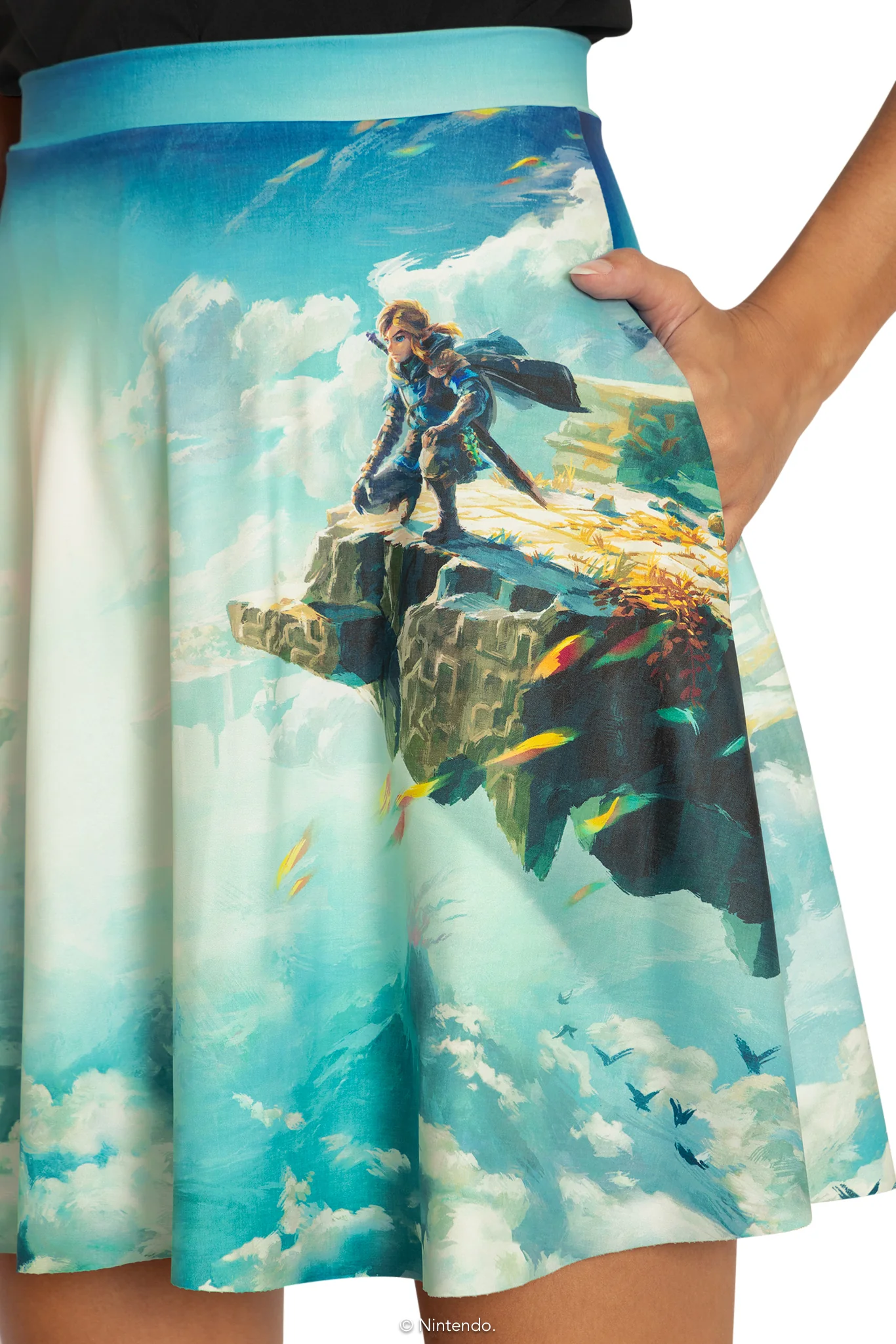 Tears Of The Kingdom Pocket A-Line Skirt - Image 3