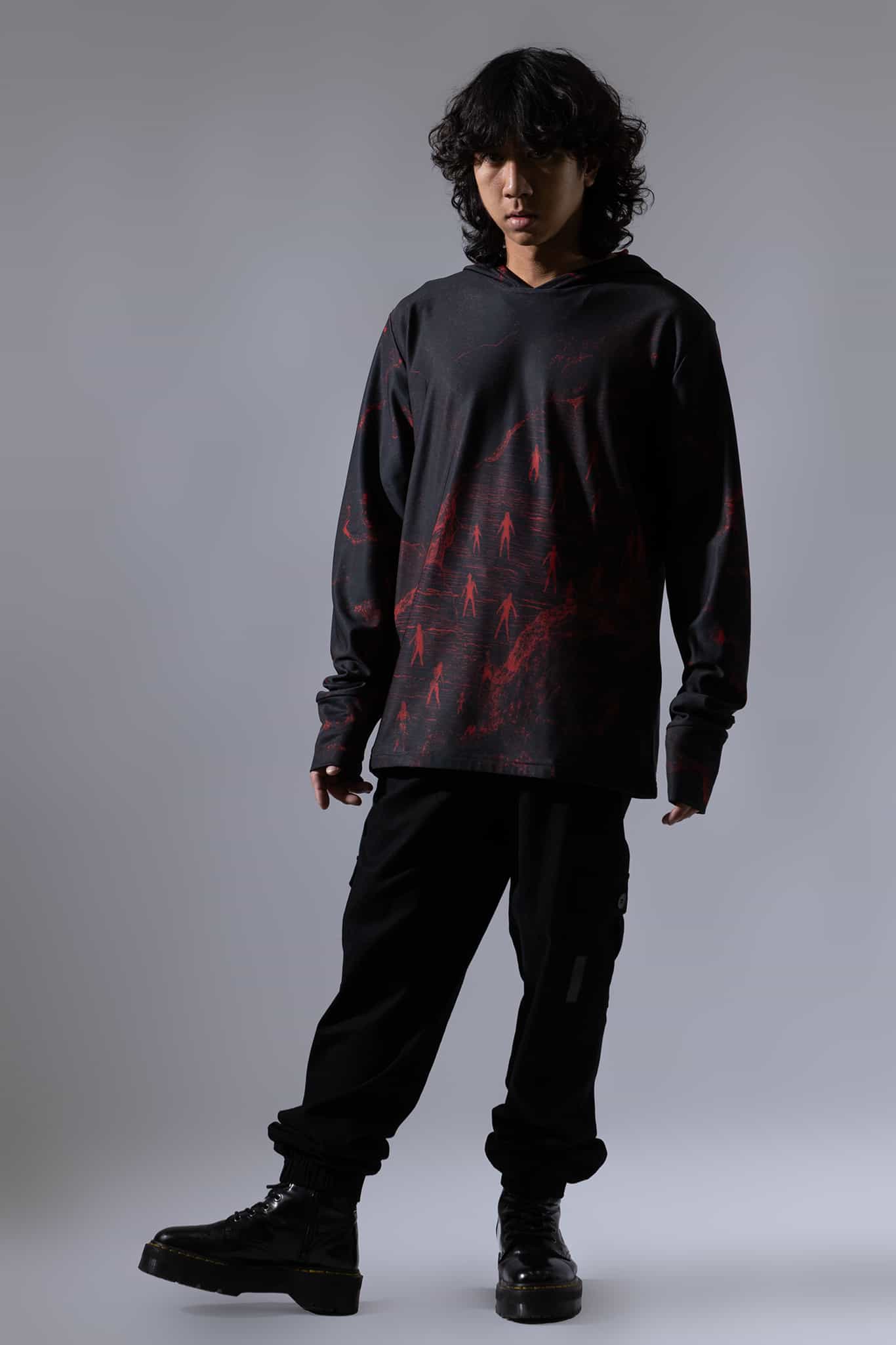 The Enigma of Amigara Fault Oversized Hoodie Sweater - Image 9