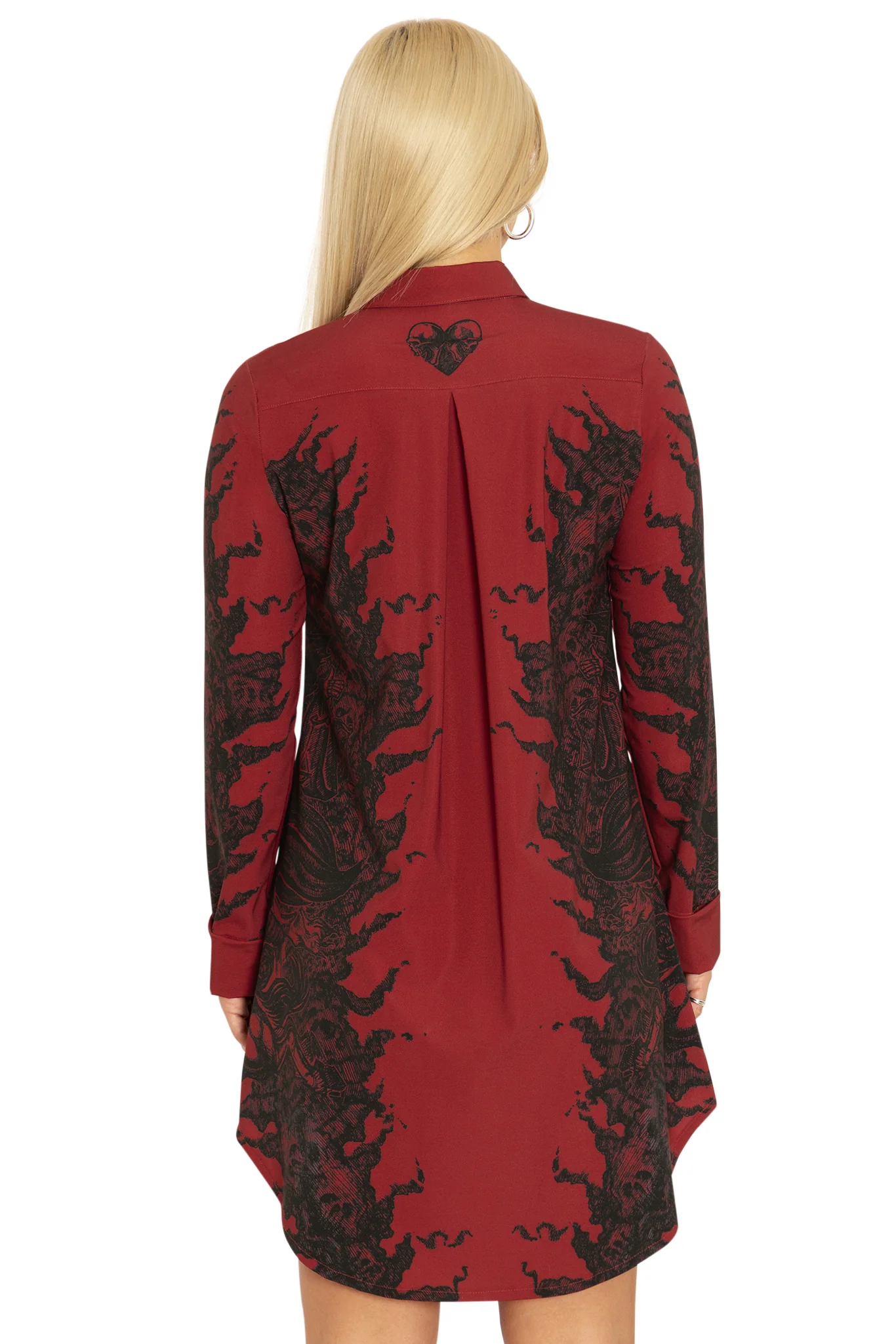 The Horsemen Business Time Shirt Dress - Image 2