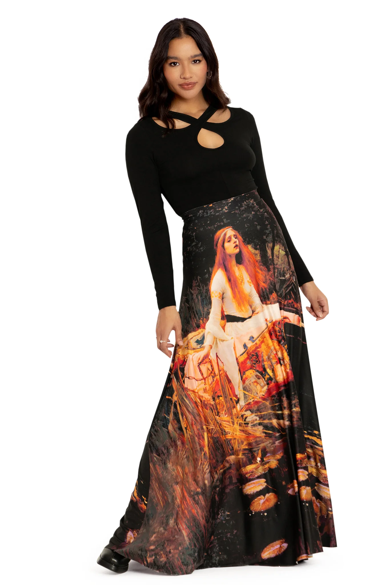 The Lady Of Shalott Maxi Skirt