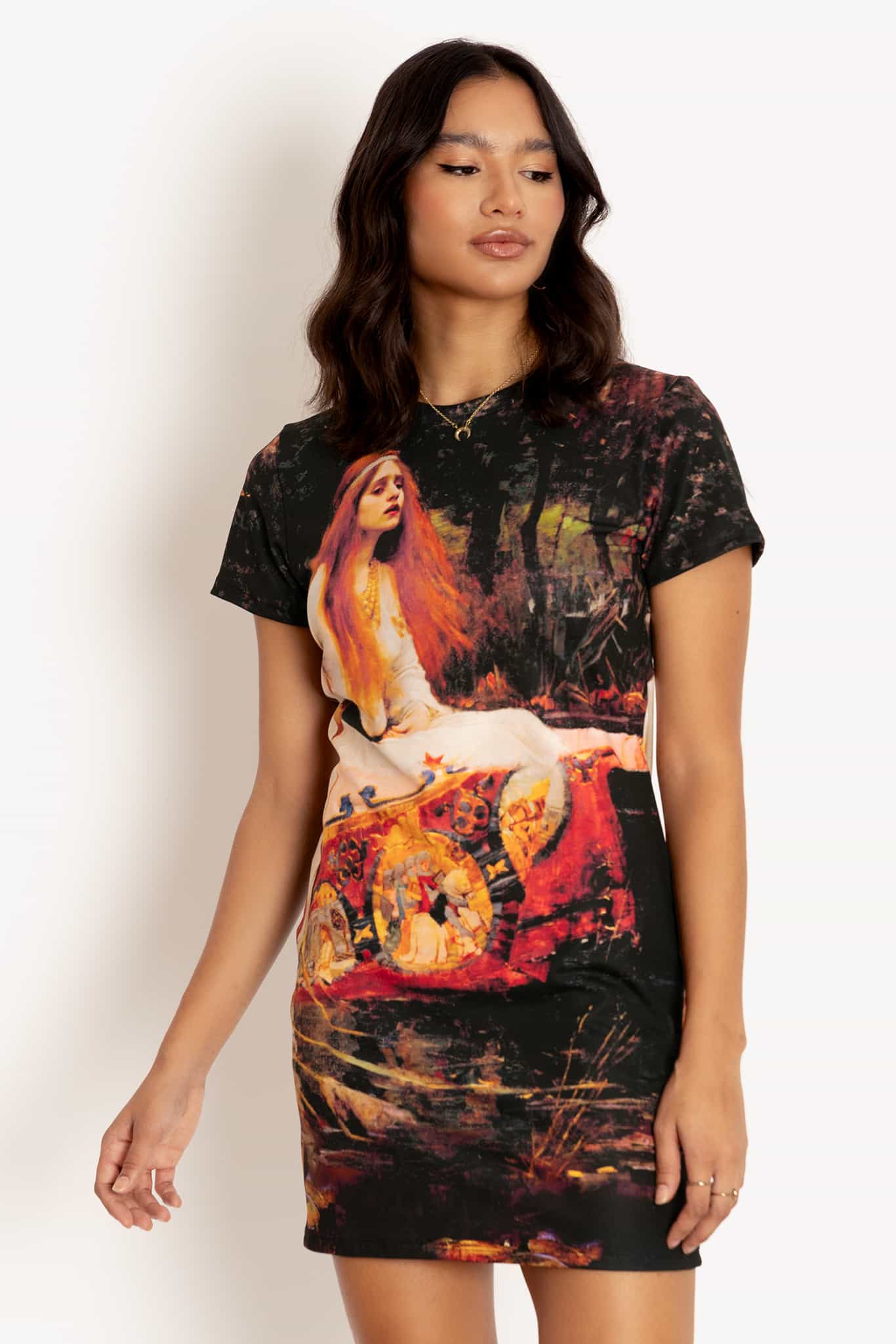The Lady Of Shalott Tee Dress - Image 4