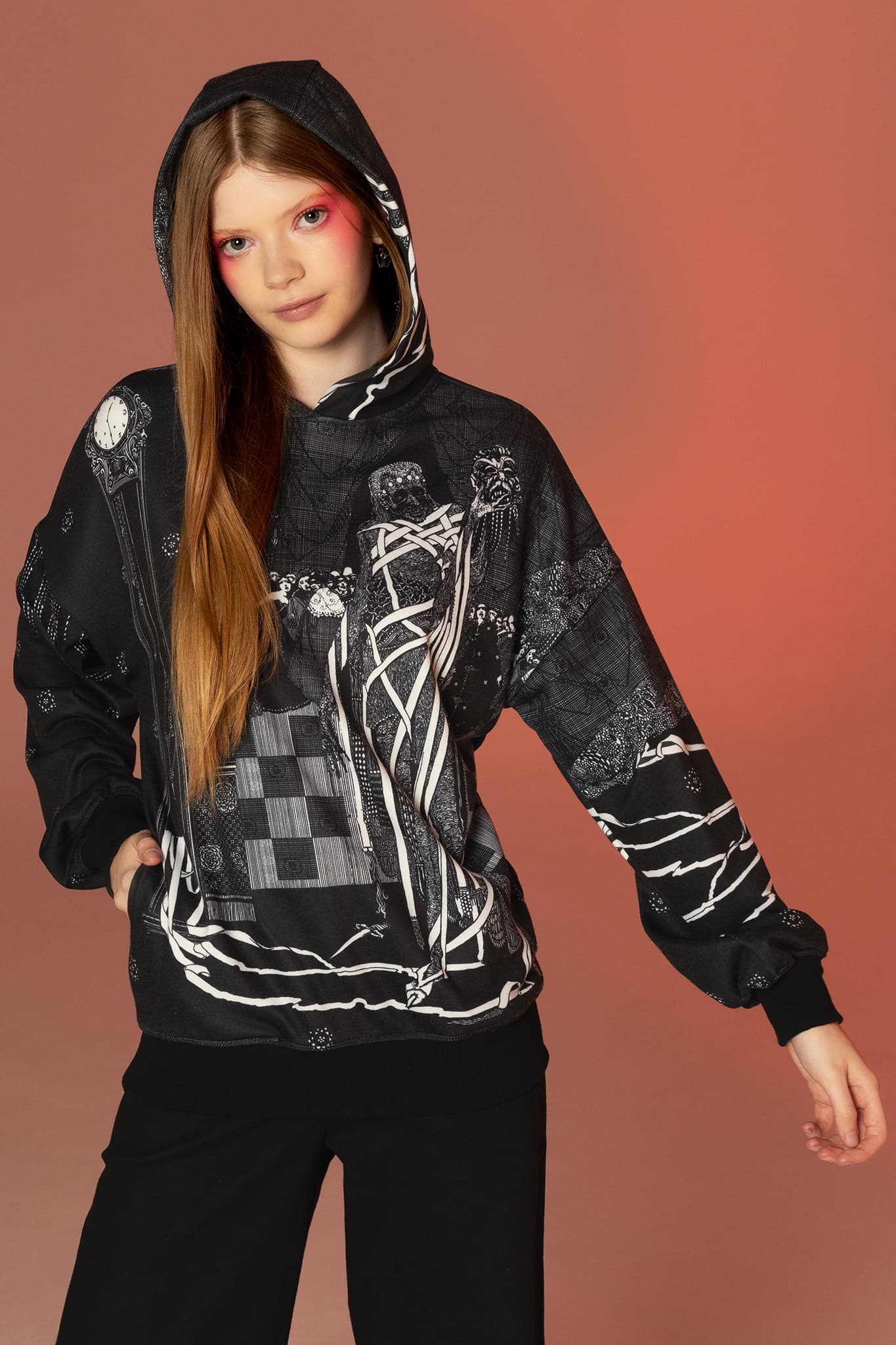 The Masque Of The Red Death Hoodie - Image 4