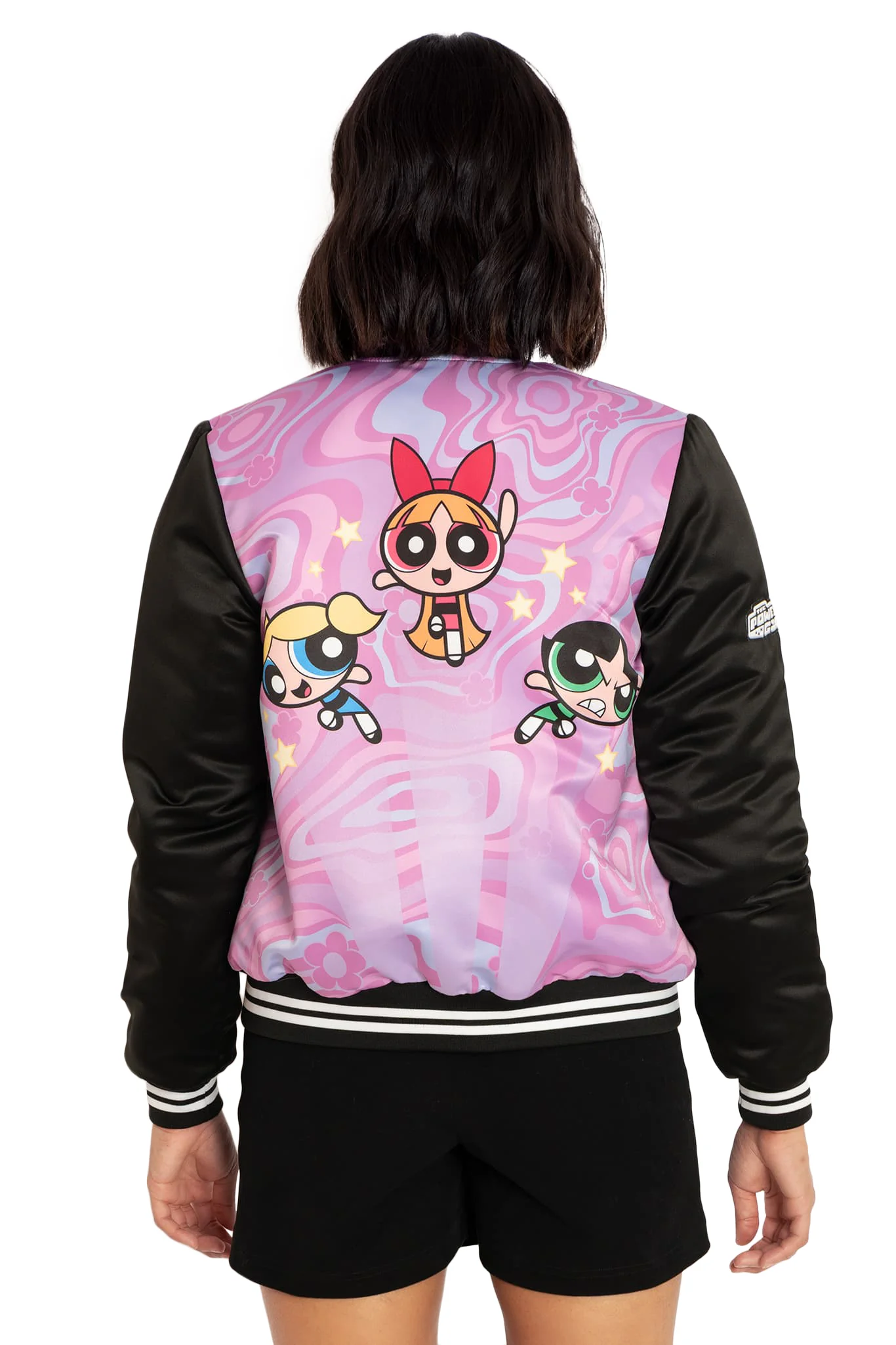 The Powerpuff Girls Shiny Bomber Jacket - Image 2