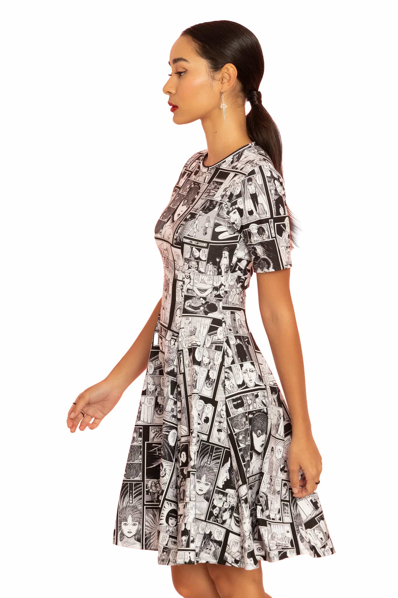 The Scar Longline Evil Tee Dress - Image 6