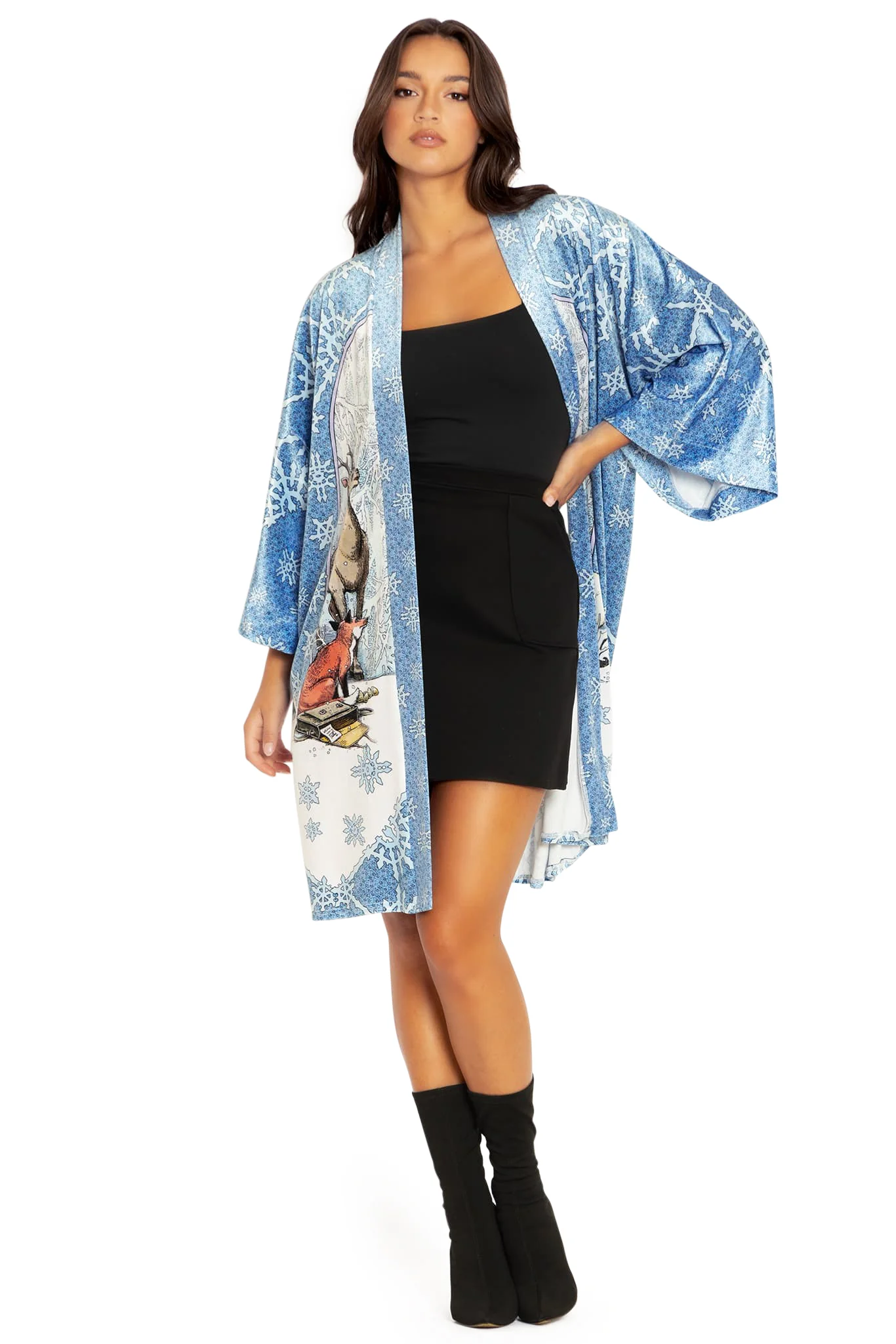 The Snow Queen Velvet Robe