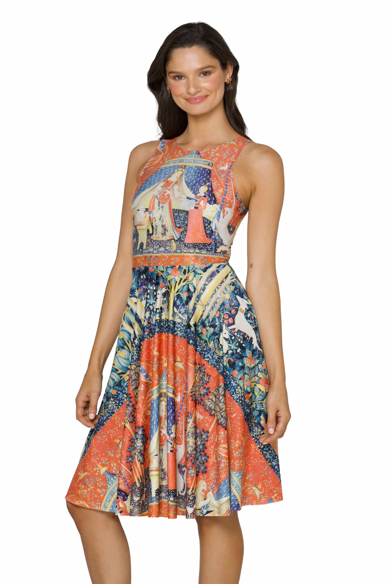 The Lady and the Unicorn Princess Midi Dress - Image 6