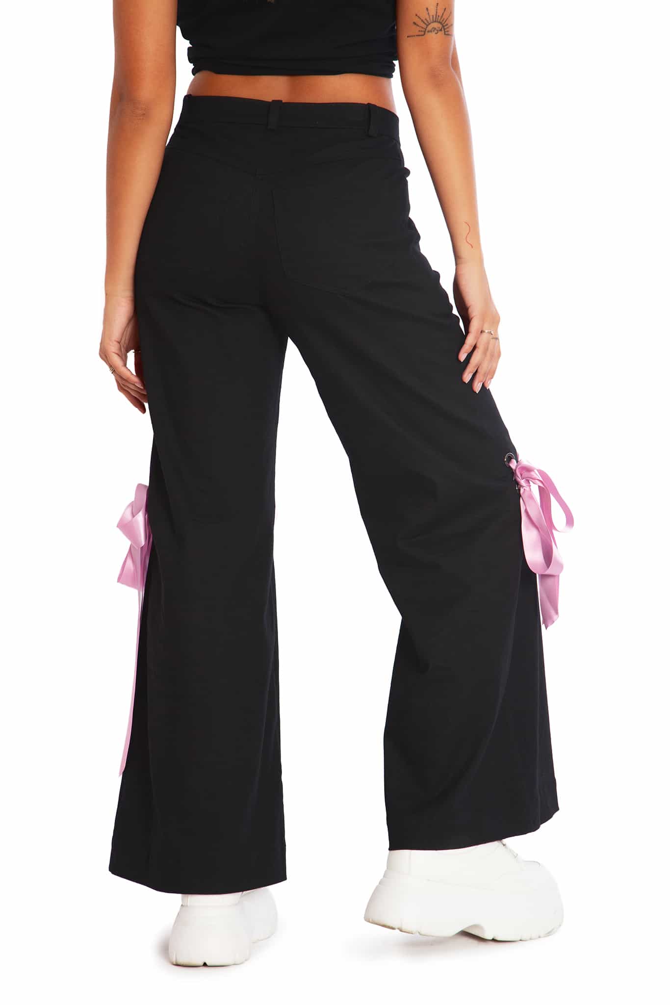 Tie A Bow Street Pants - Image 2