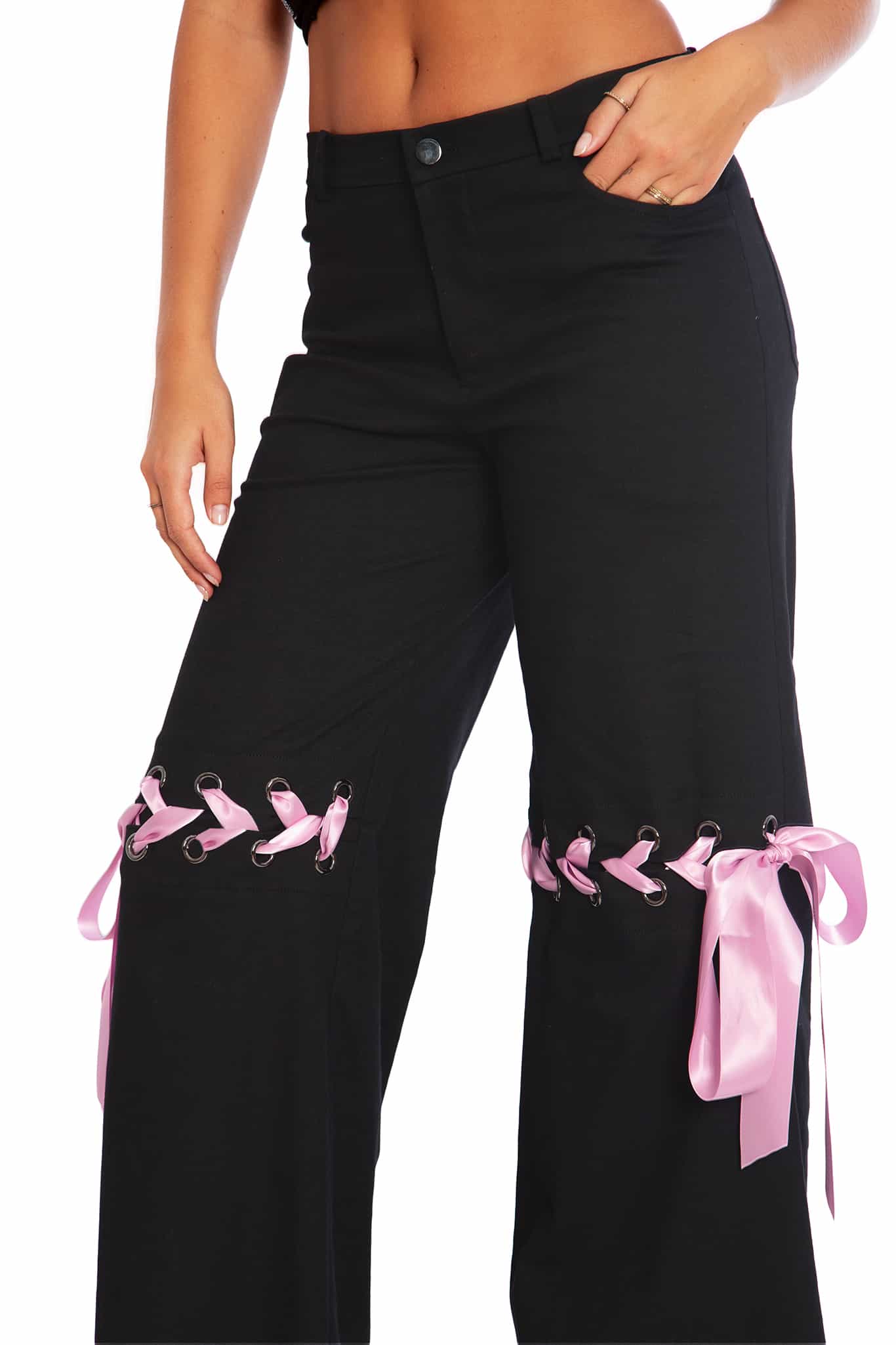 Tie A Bow Street Pants - Image 6