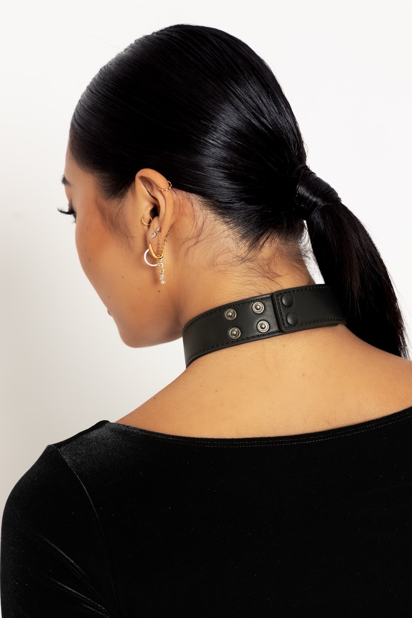 Tie Front Choker - Image 2