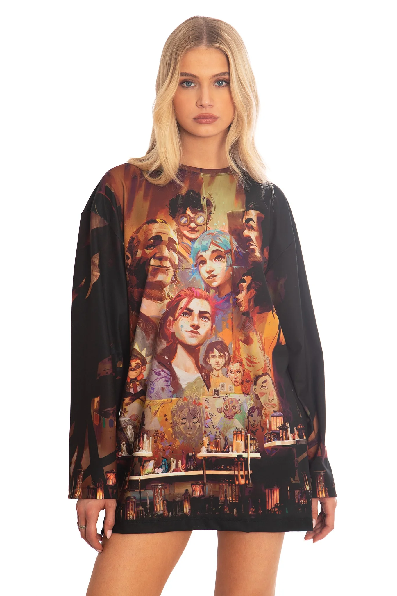 Tree Of Life Long Sleeve Big Tee - Image 7