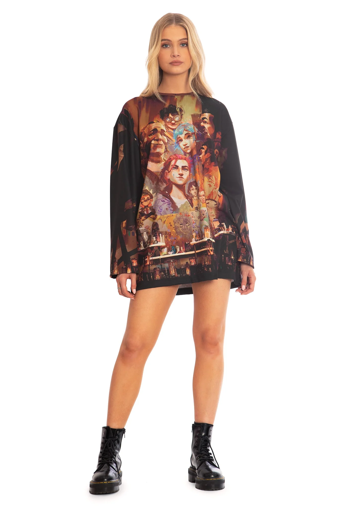 Tree Of Life Long Sleeve Big Tee - Image 8