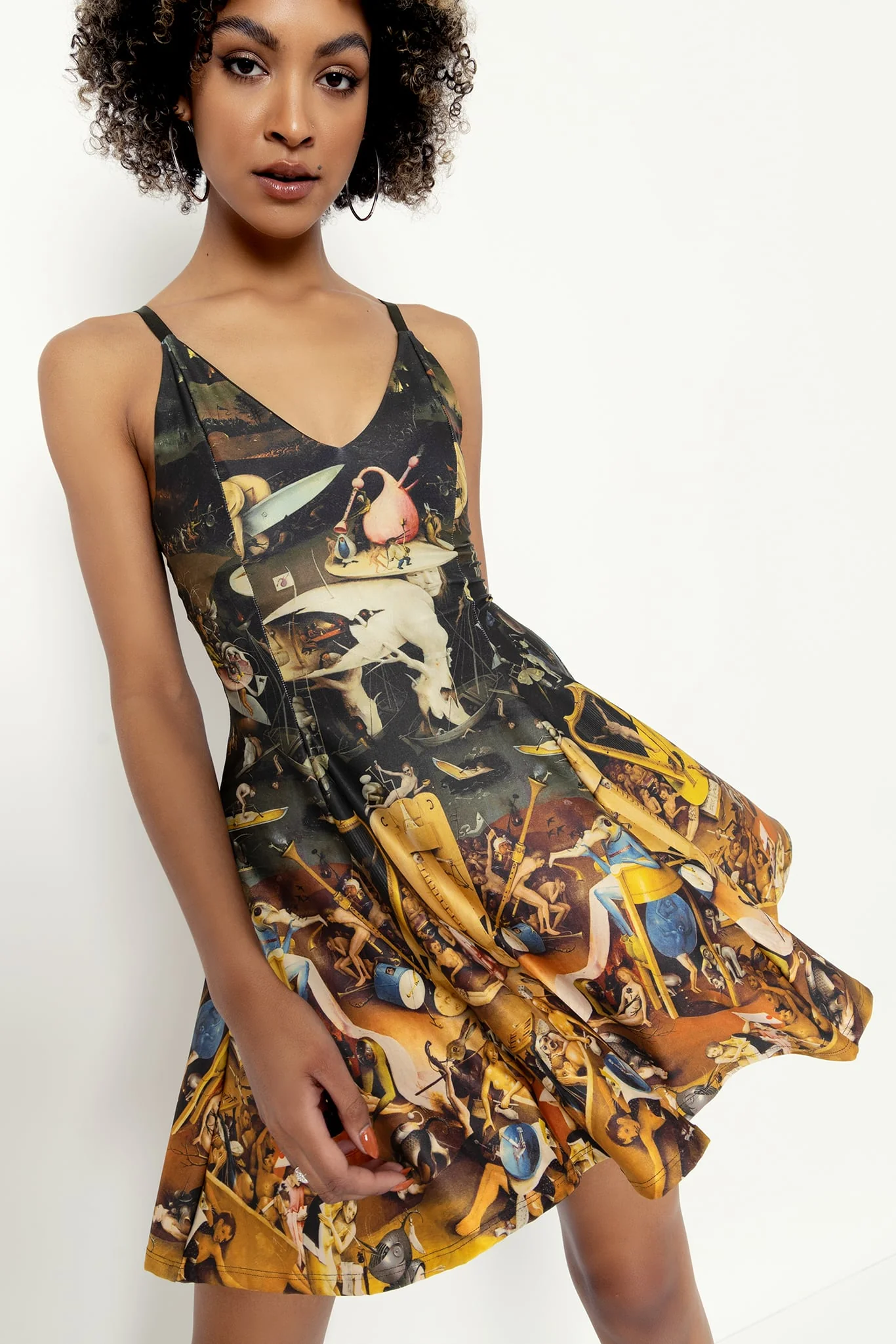 Unearthly Delights Mini Strappy Dress