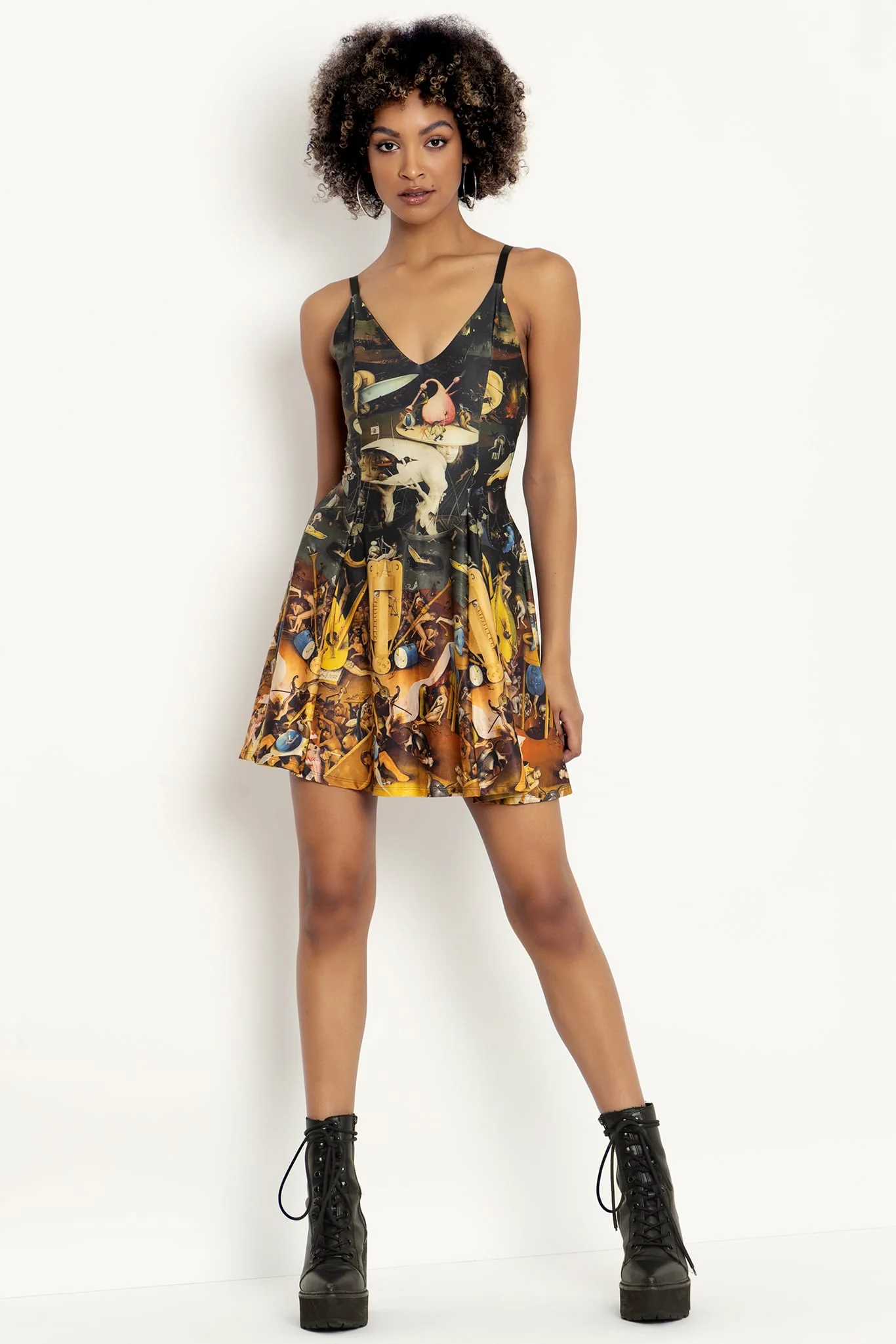 Unearthly Delights Mini Strappy Dress - Image 5