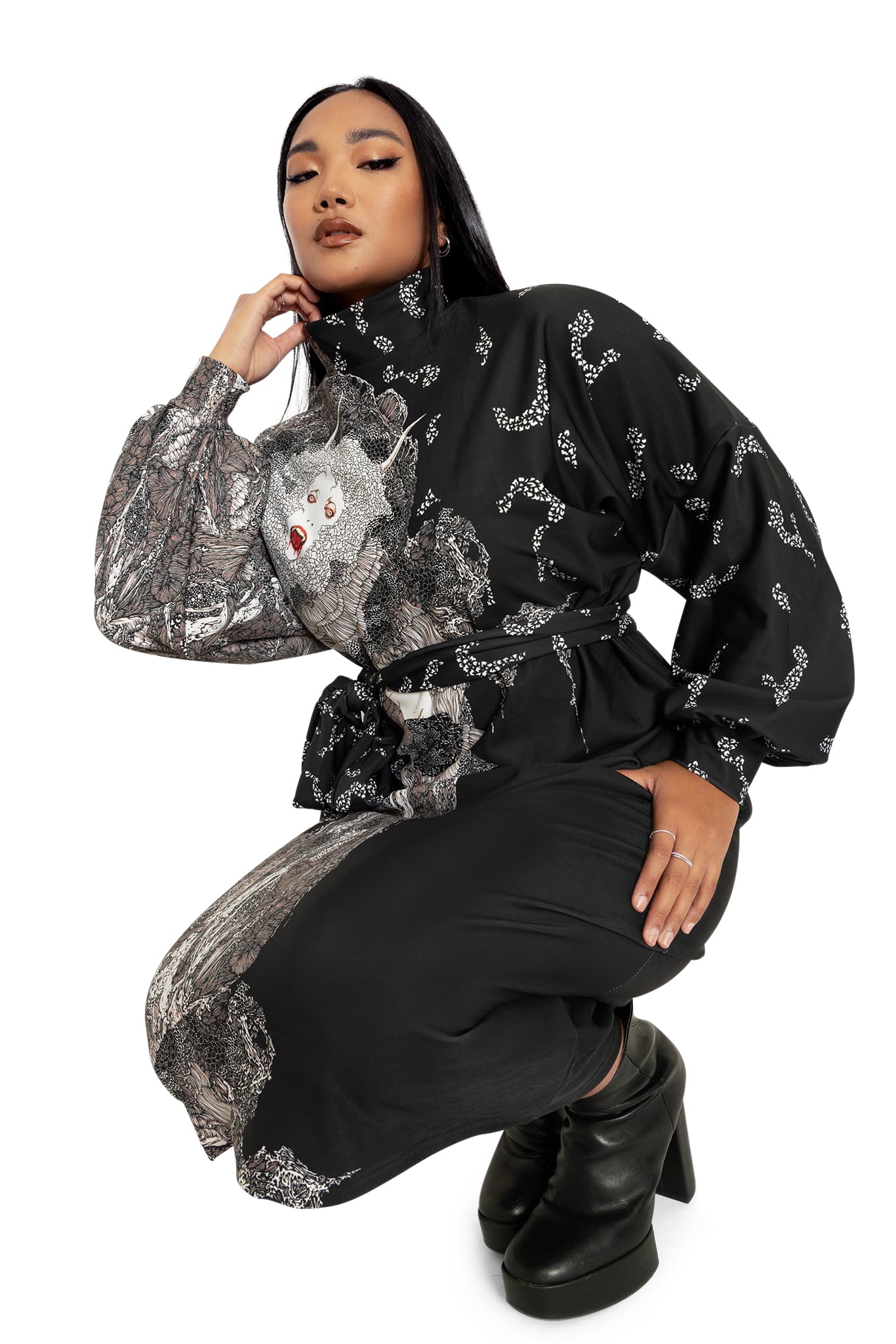 Vampire Spellbound Batwing Dress - Image 8