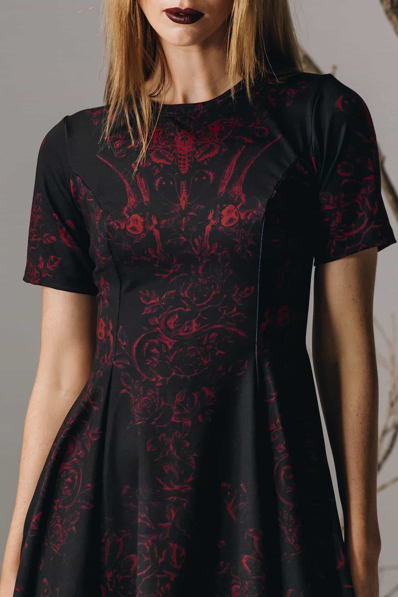 Venom Veil Evil Tee Dress - Image 4