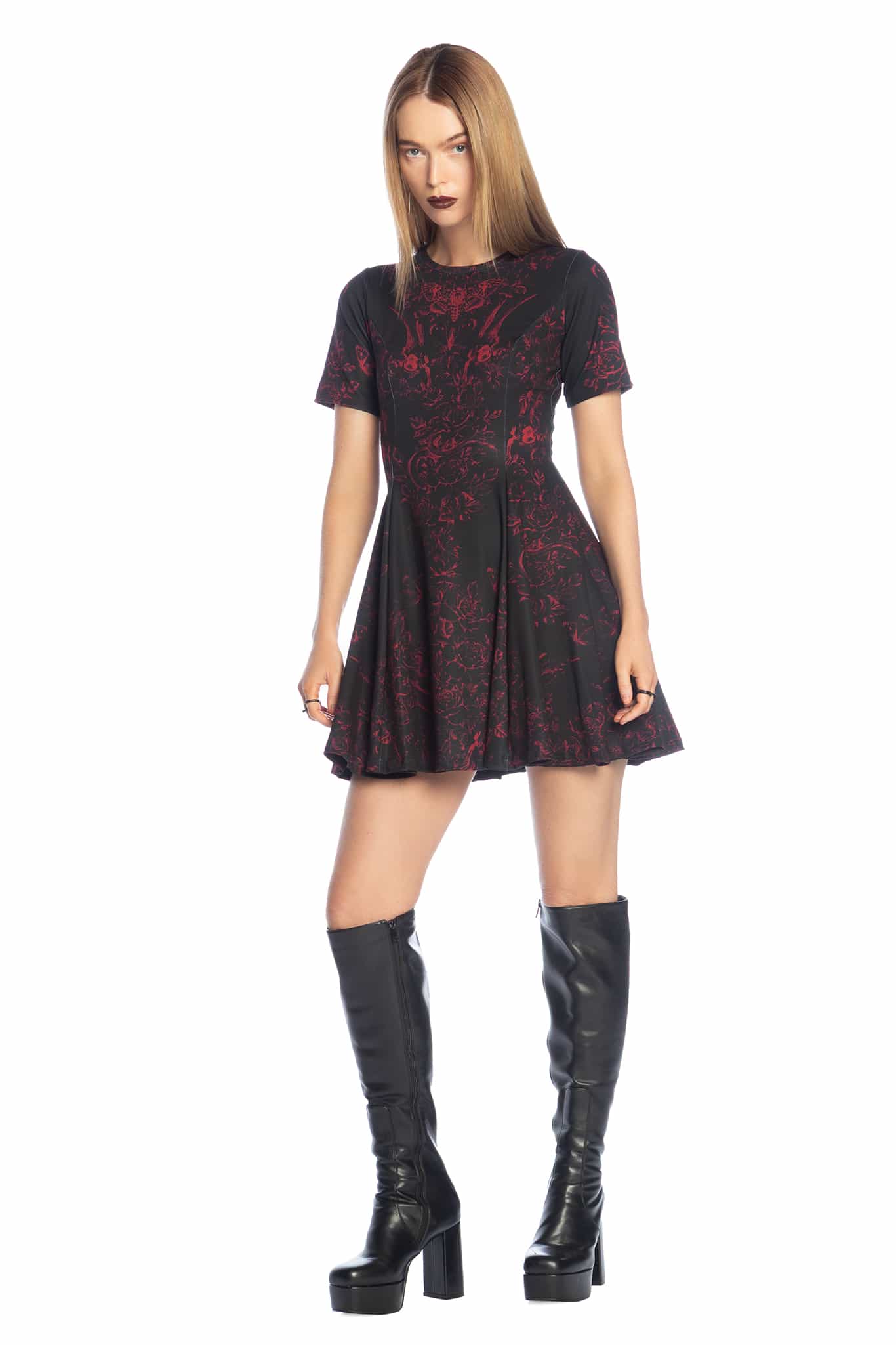 Venom Veil Evil Tee Dress - Image 7