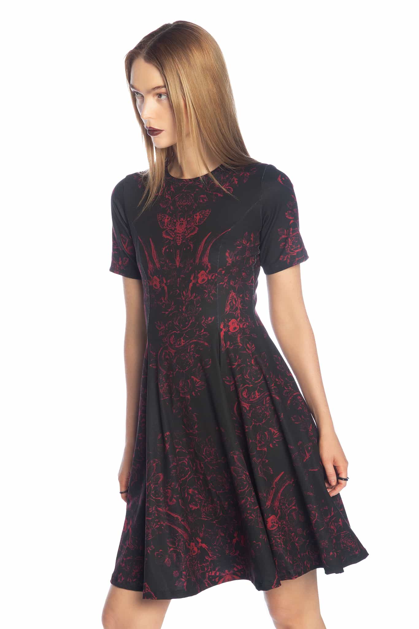 Venom Veil Longline Evil Tee Dress - Image 5
